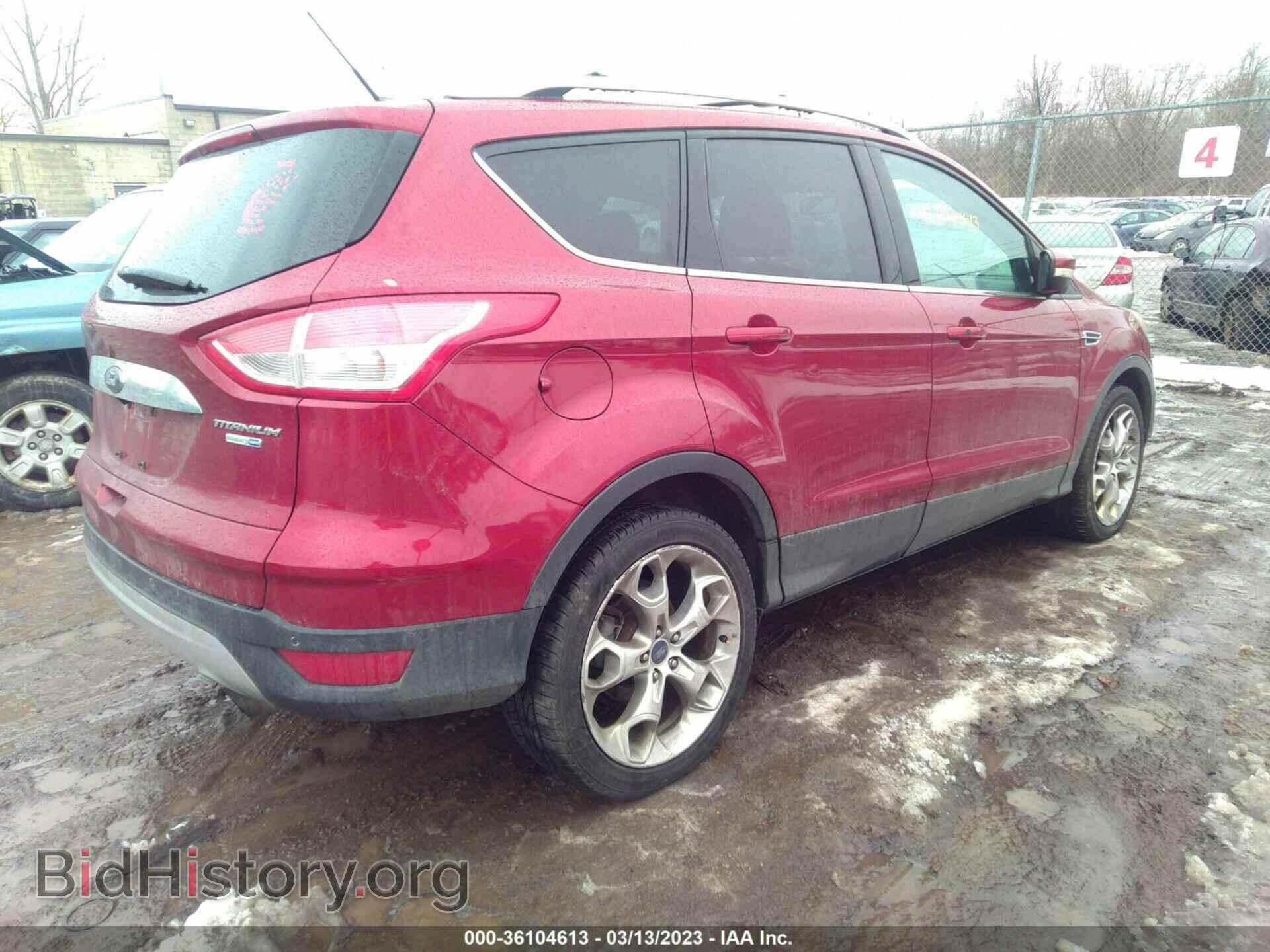 2014 FORD ESCAPE - VIN: 1FMCU9J93EUE05266 - Фото 4