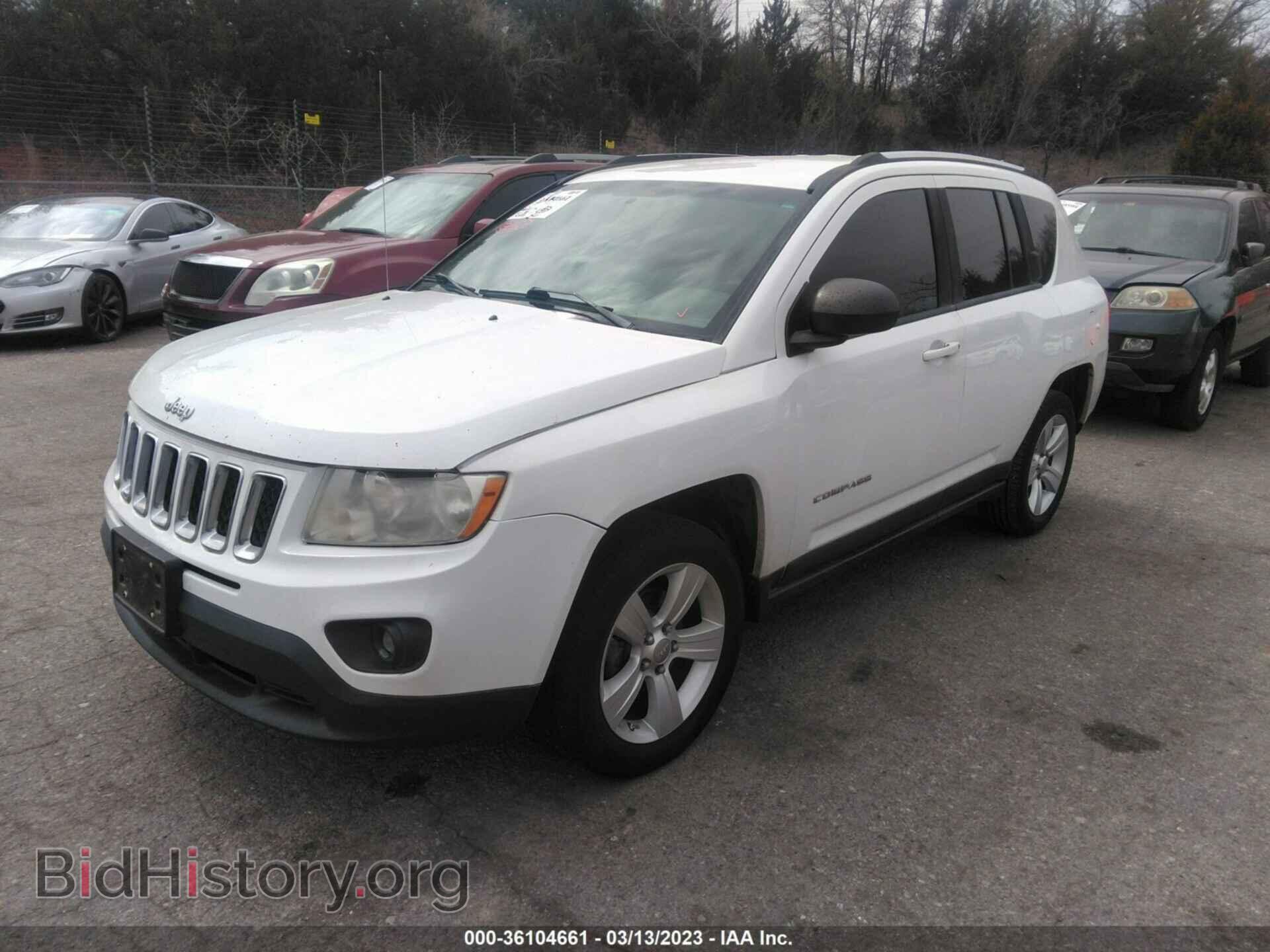 2012 JEEP COMPASS - VIN: 1C4NJCBA5CD573838 - Фото 2