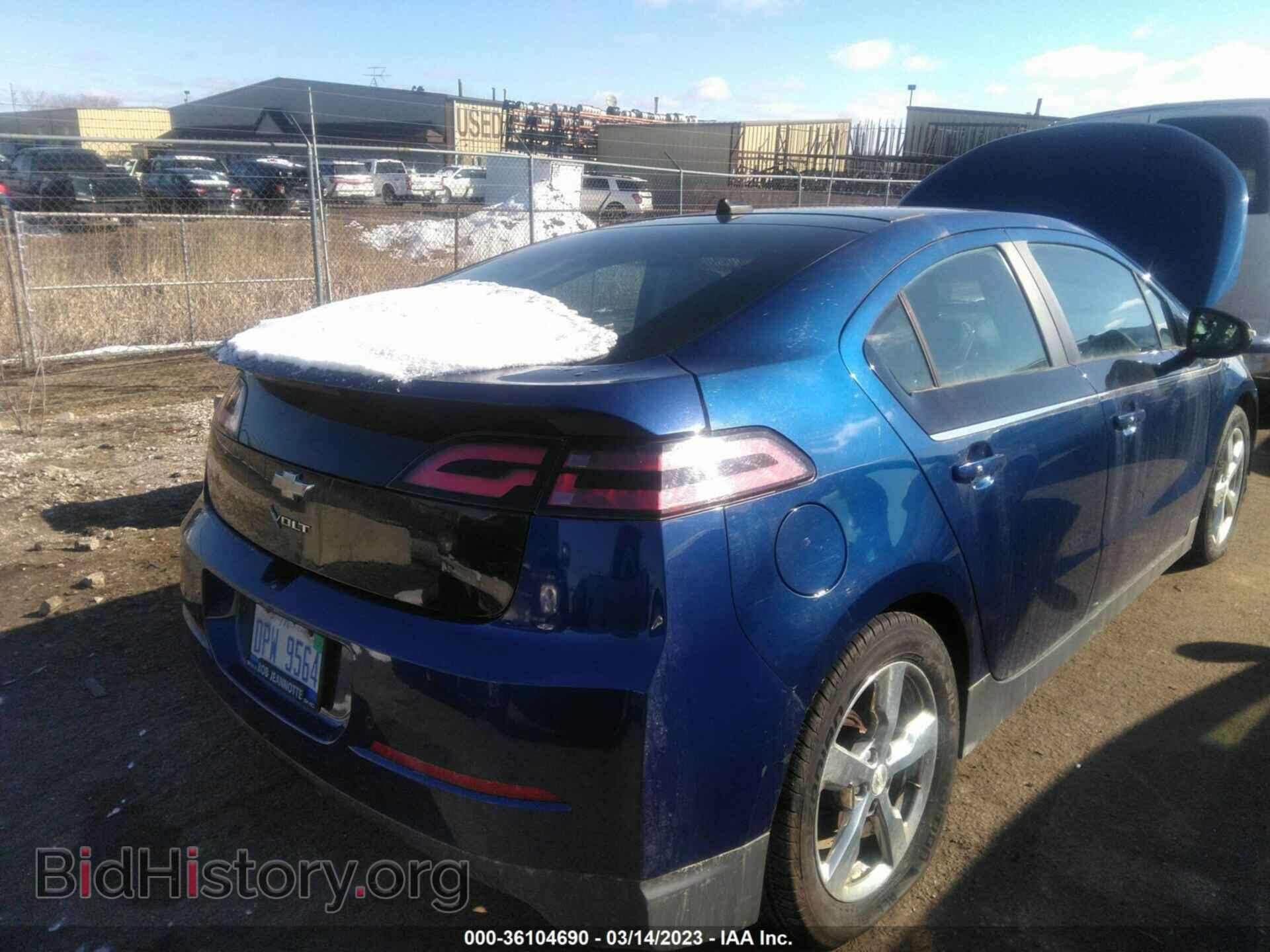 2012 CHEVROLET VOLT - VIN: 1G1RD6E44CU116785 - Фото 4