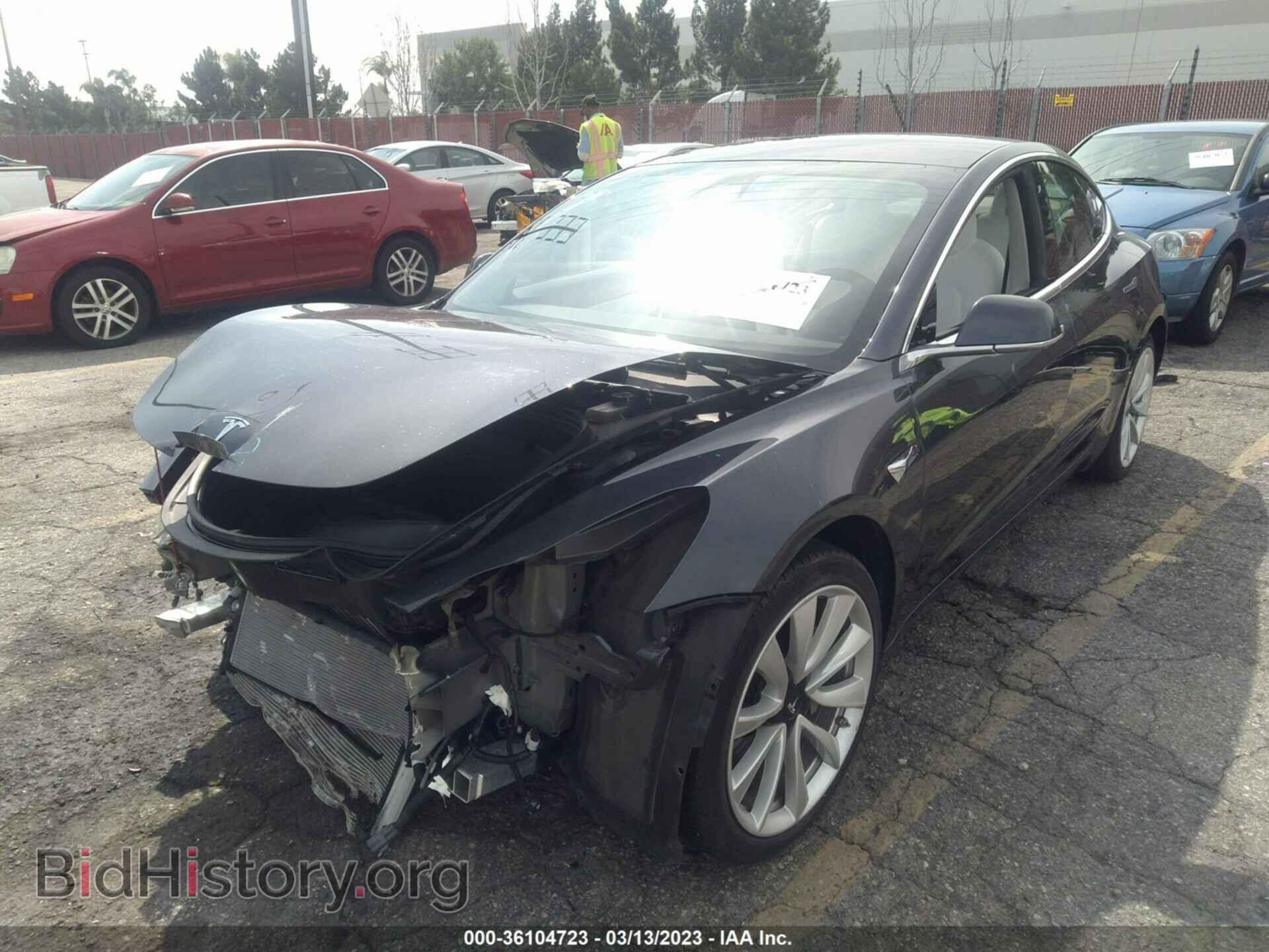 2018 TESLA MODEL 3 - VIN: 5YJ3E1EB9JF097247 - Фото 2