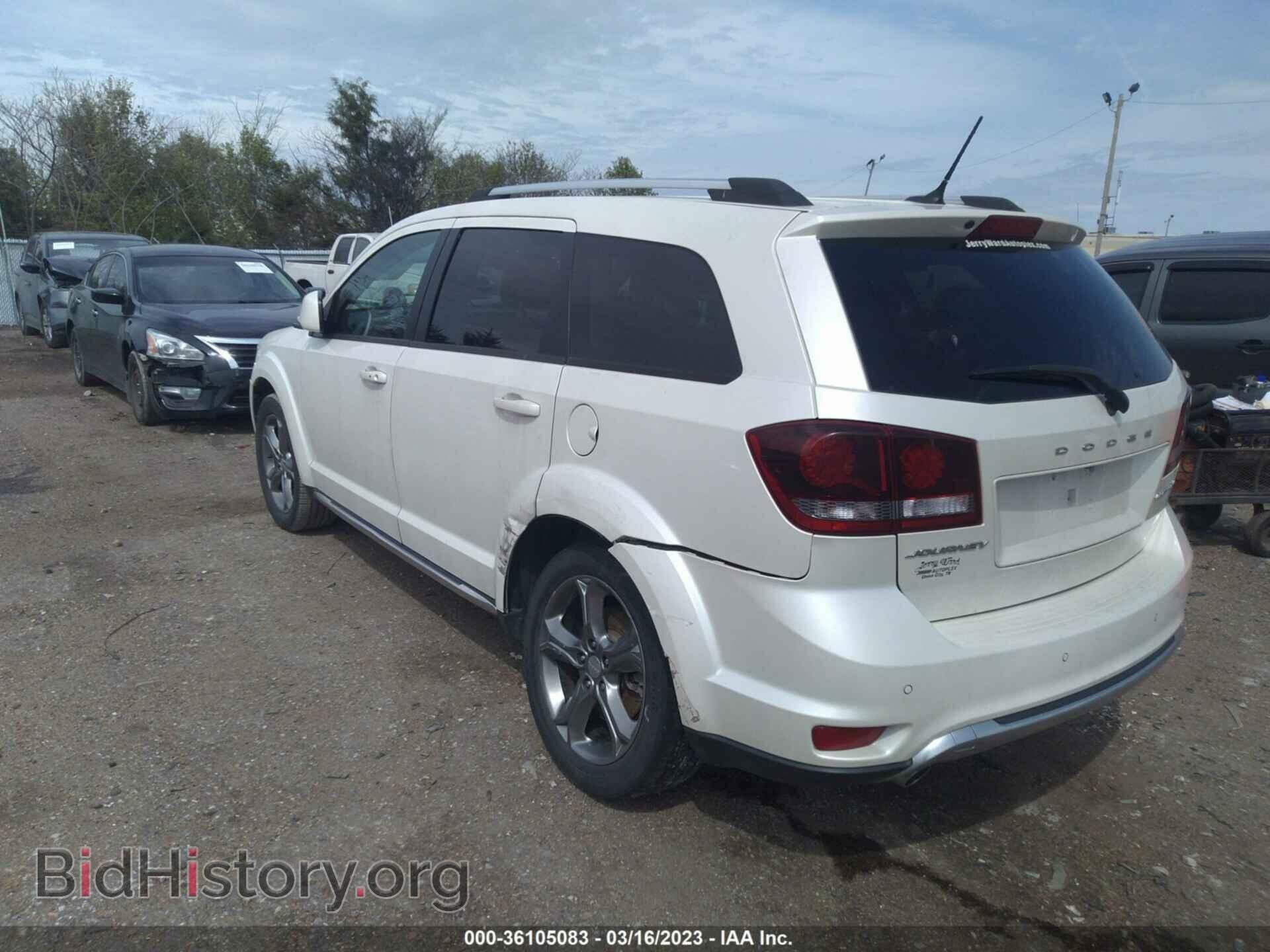 2016 DODGE JOURNEY - VIN: 3C4PDCGG7GT158467 - Фото 3