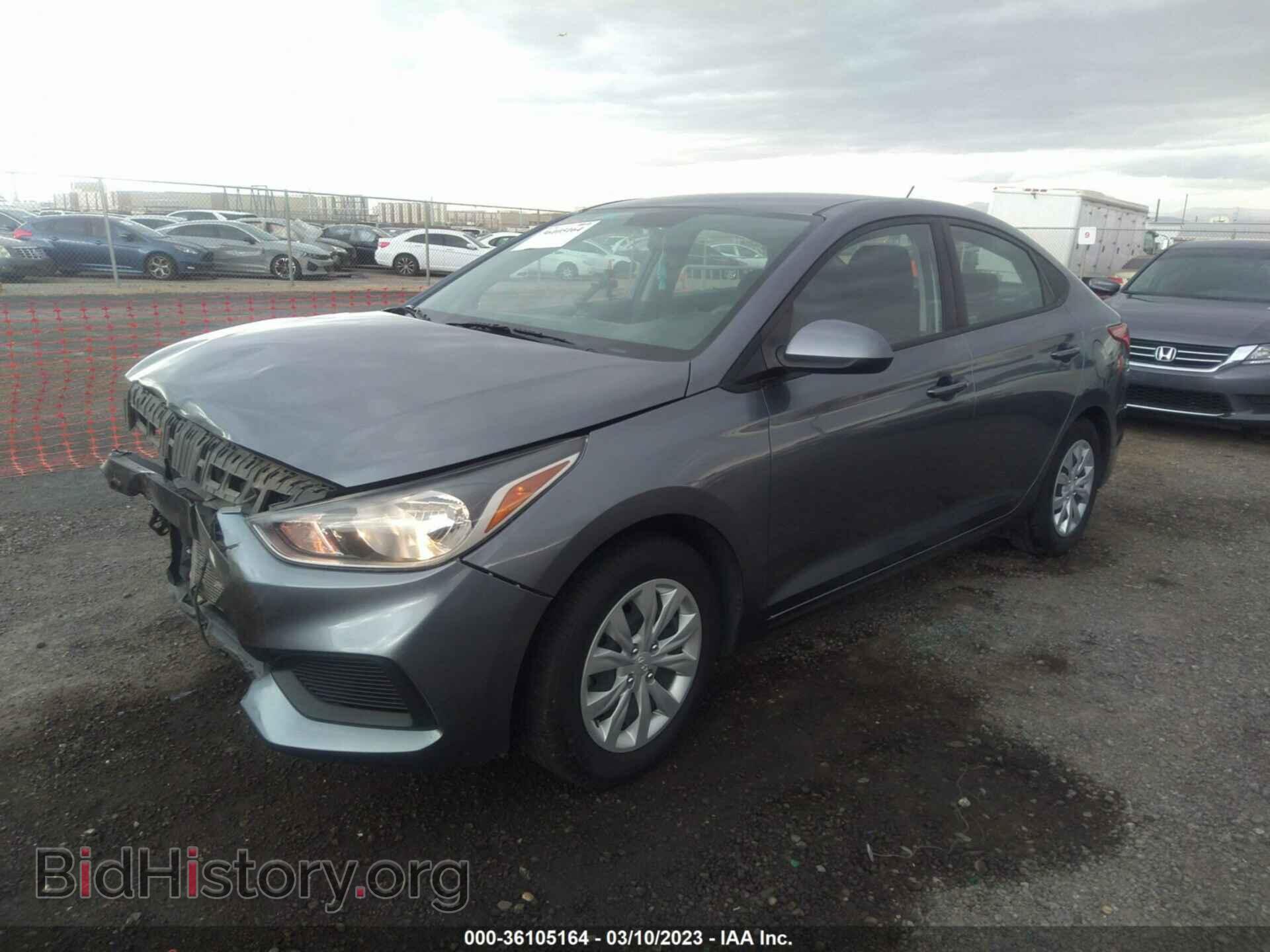 2020 HYUNDAI ACCENT - VIN: 3KPC24A66LE106353 - Фото 2