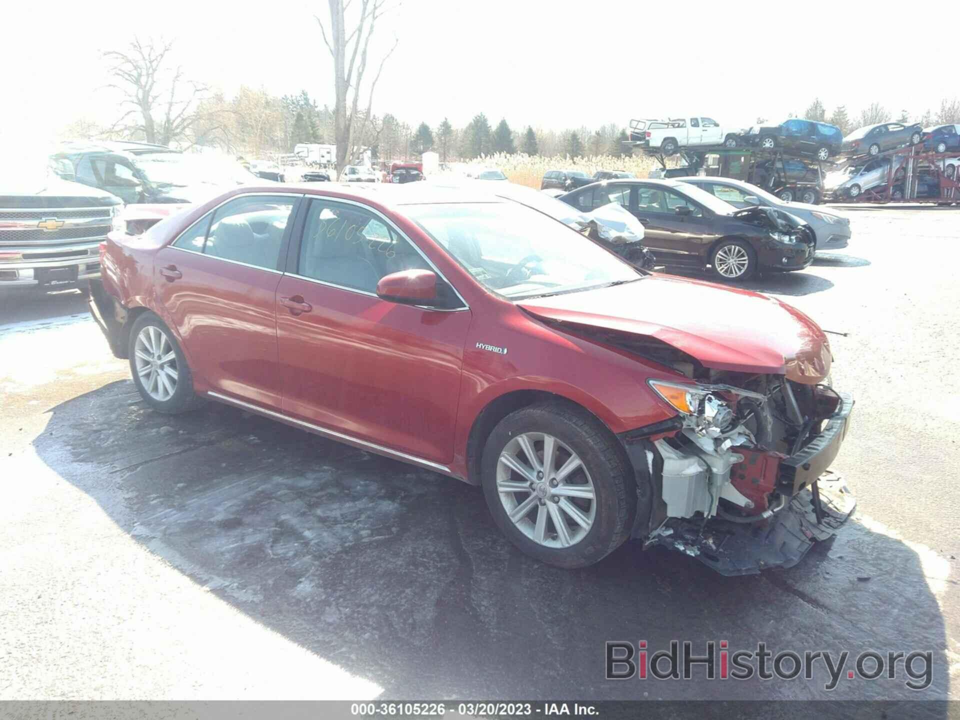 Photo 4T1BD1FK7CU038782 - TOYOTA CAMRY HYBRID 2012