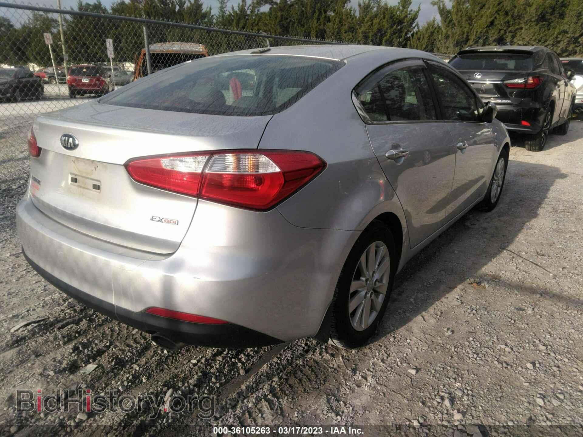 2015 KIA FORTE - VIN: KNAFX4A82F5290686 - Фото 4