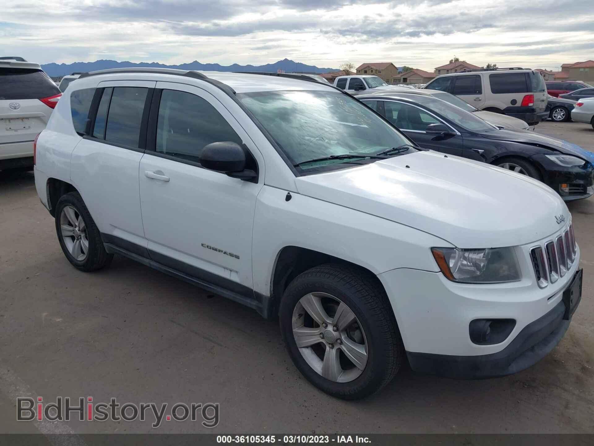 Фотография 1C4NJCBA2GD567985 - JEEP COMPASS 2016