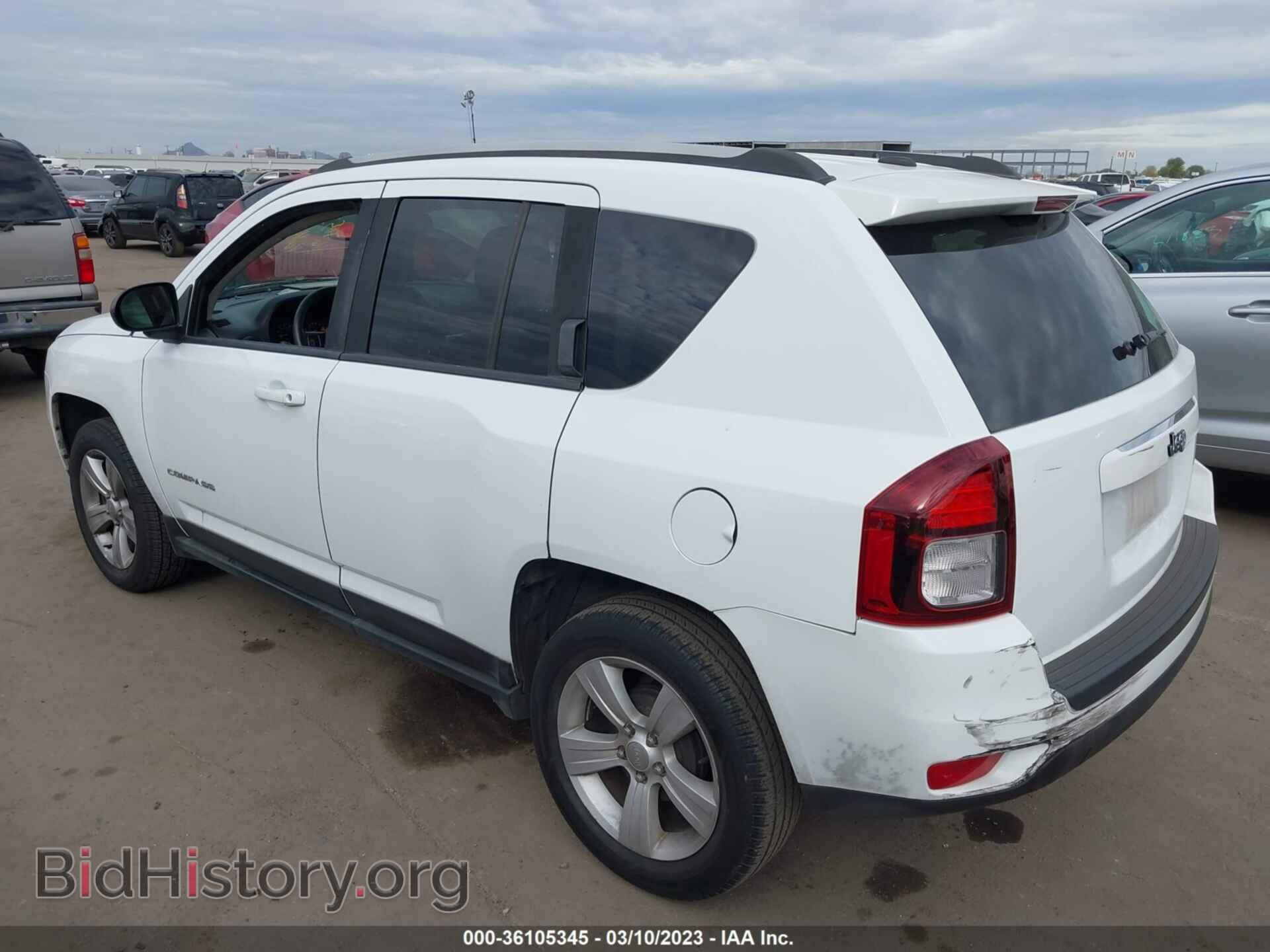 2016 JEEP COMPASS - VIN: 1C4NJCBA2GD567985 - Фото 3