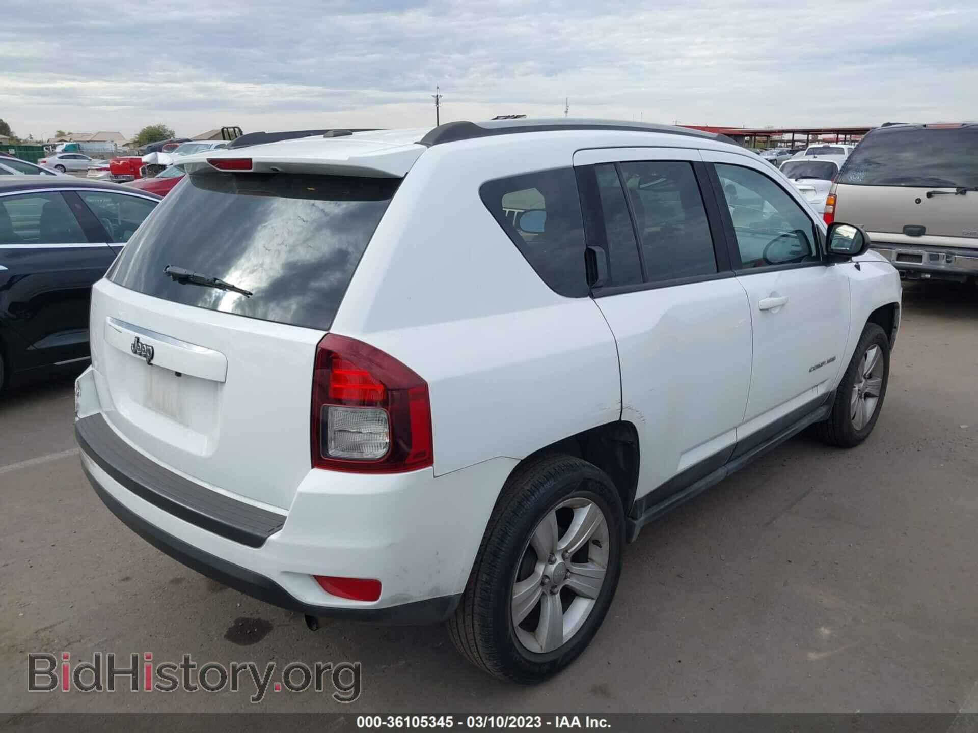 2016 JEEP COMPASS - VIN: 1C4NJCBA2GD567985 - Фото 4