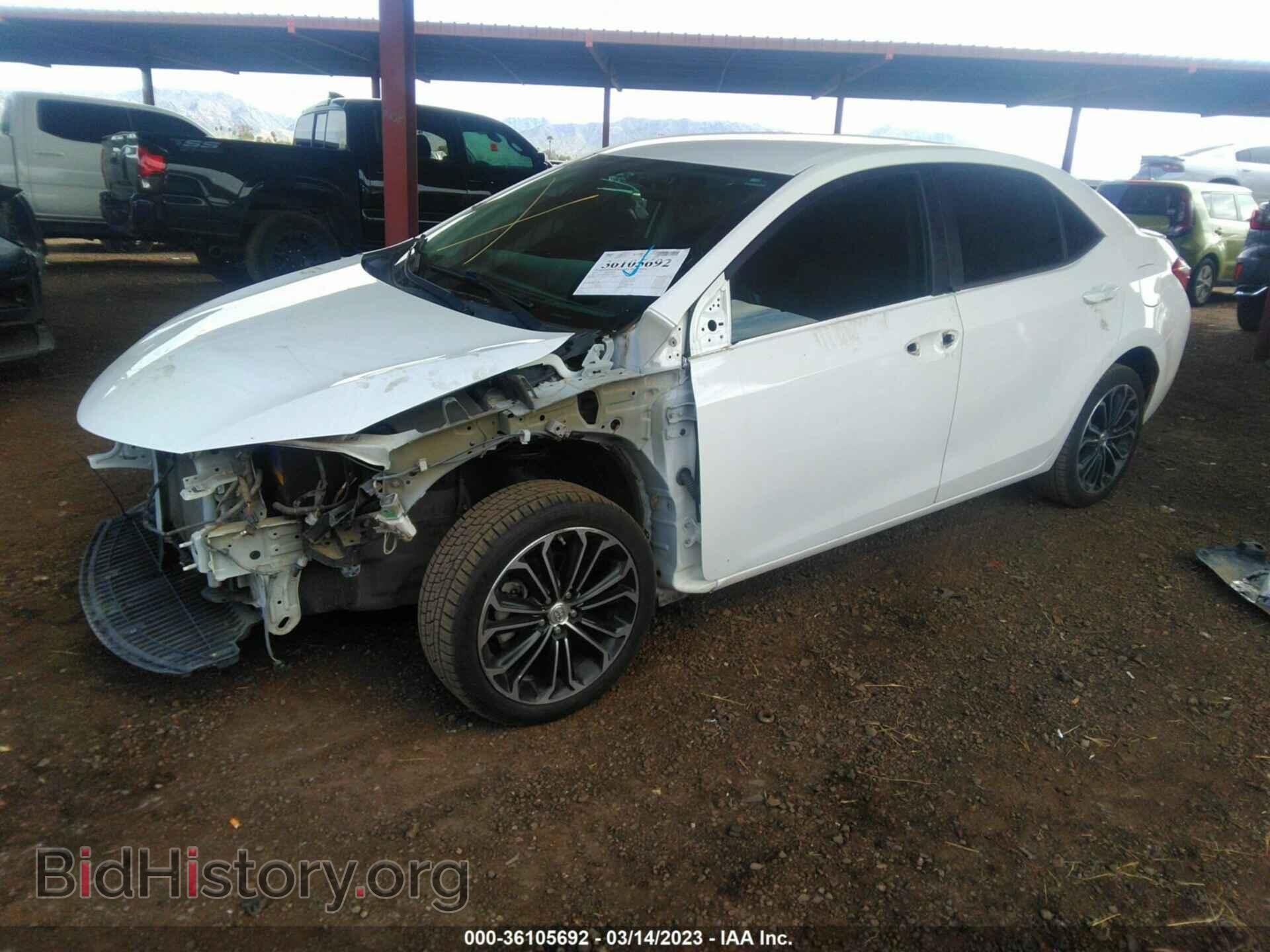 2015 TOYOTA COROLLA - VIN: 5YFBURHE1FP297344 - Photo 2