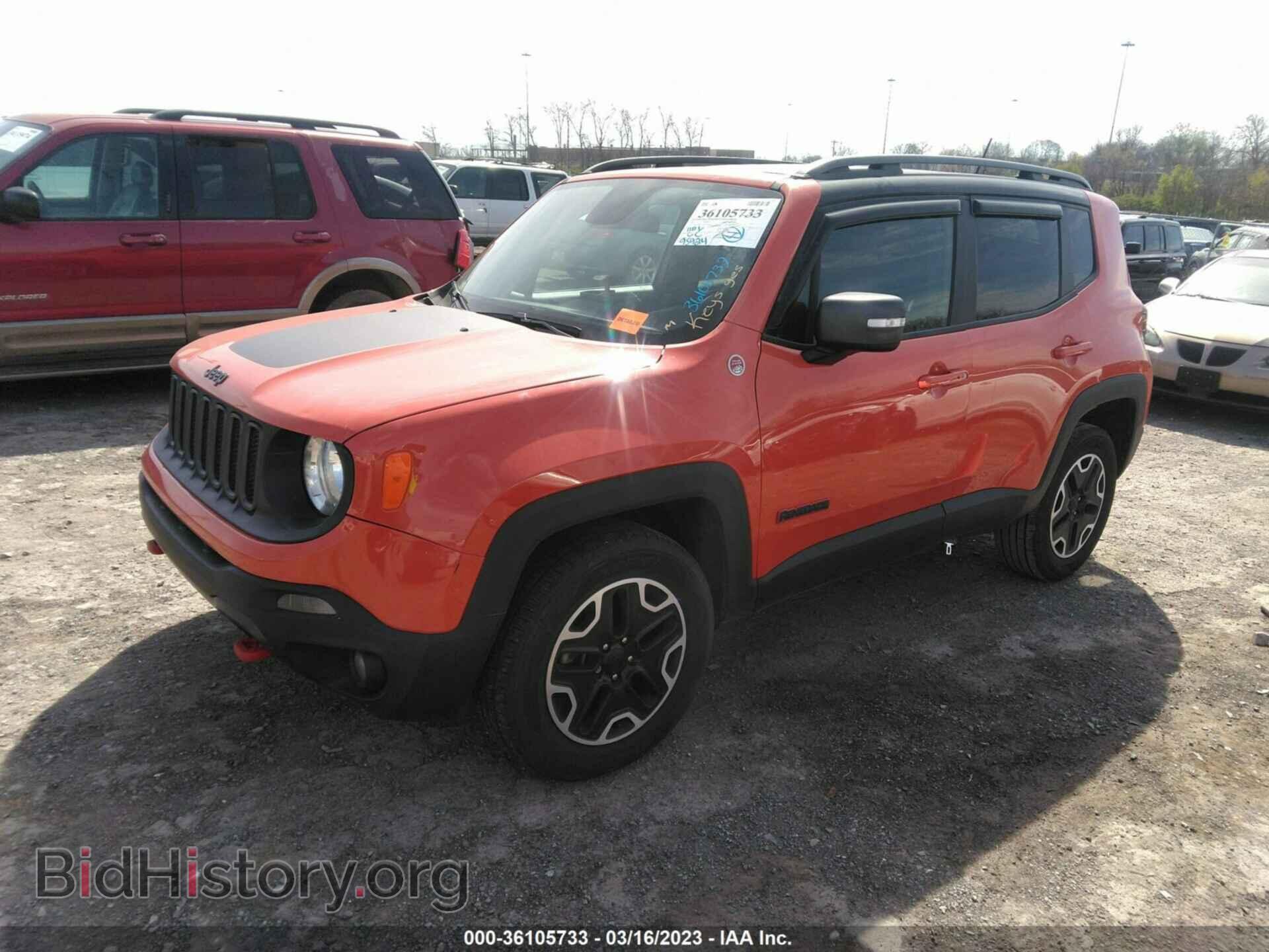 2015 JEEP RENEGADE - VIN: ZACCJBCT7FPC47594 - Фото 2