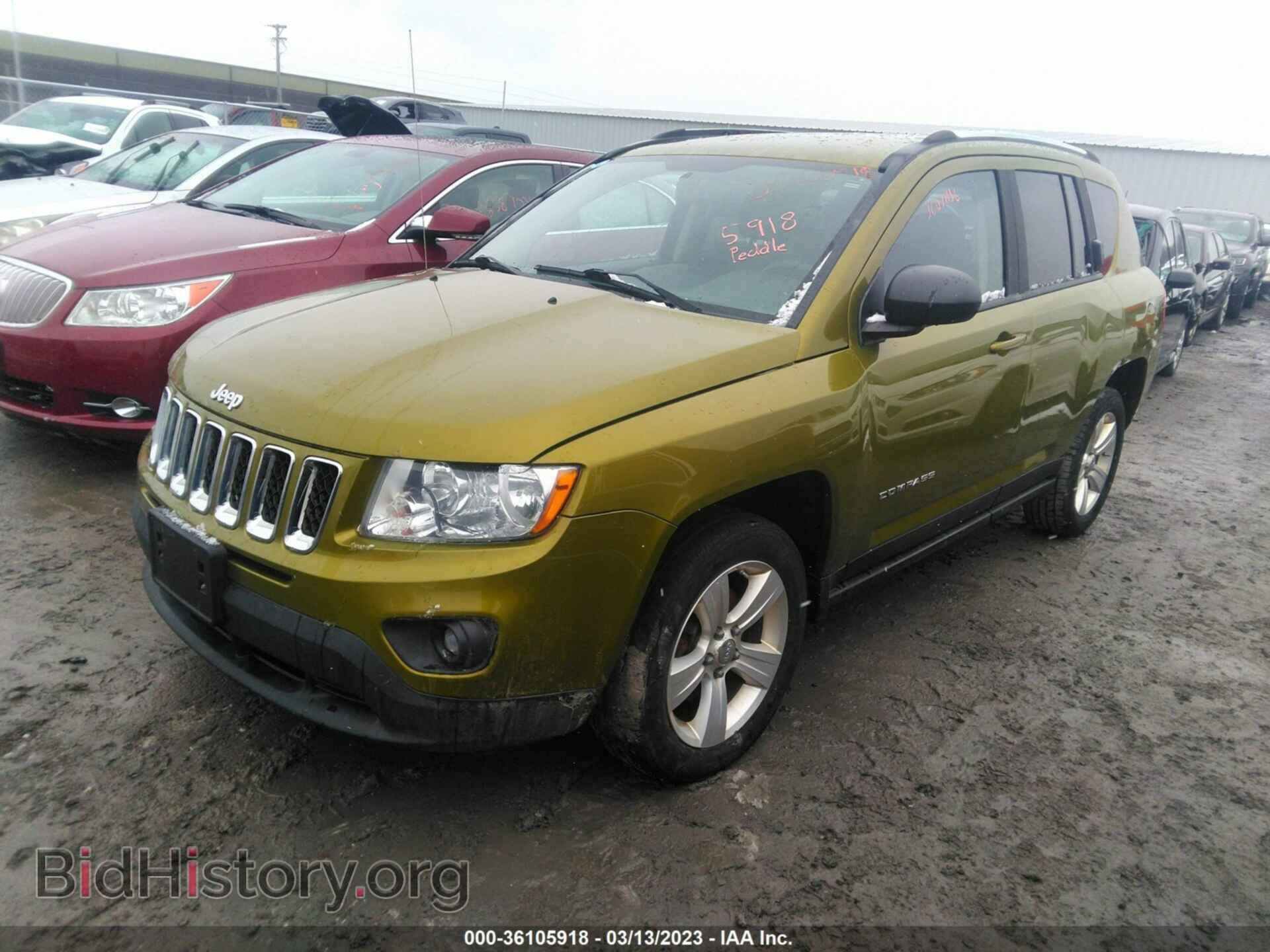 2012 JEEP COMPASS - VIN: 1C4NJCEB1CD627088 - Photo 2