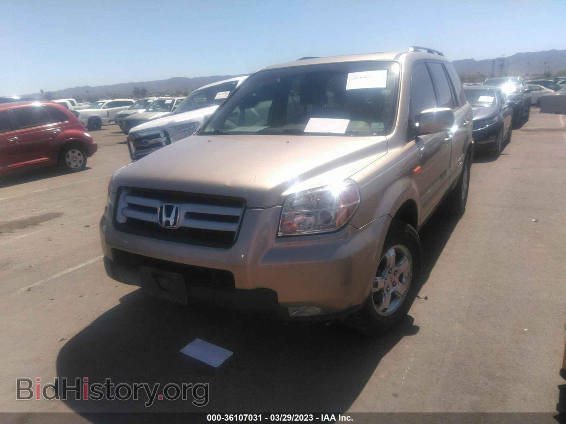 2006 HONDA PILOT - VIN: 5FNYF28656B031602 - Фото 2