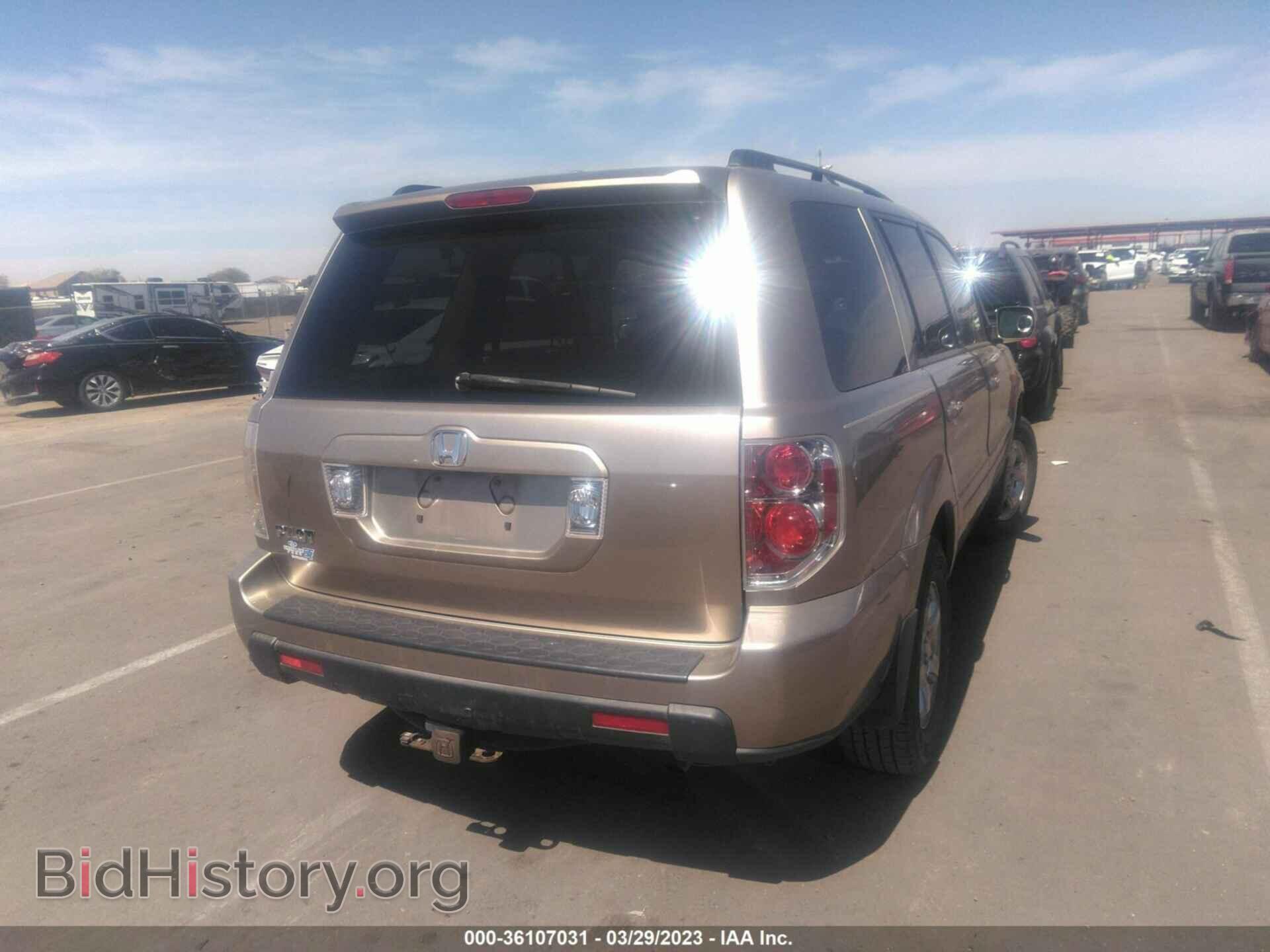2006 HONDA PILOT - VIN: 5FNYF28656B031602 - Фото 4