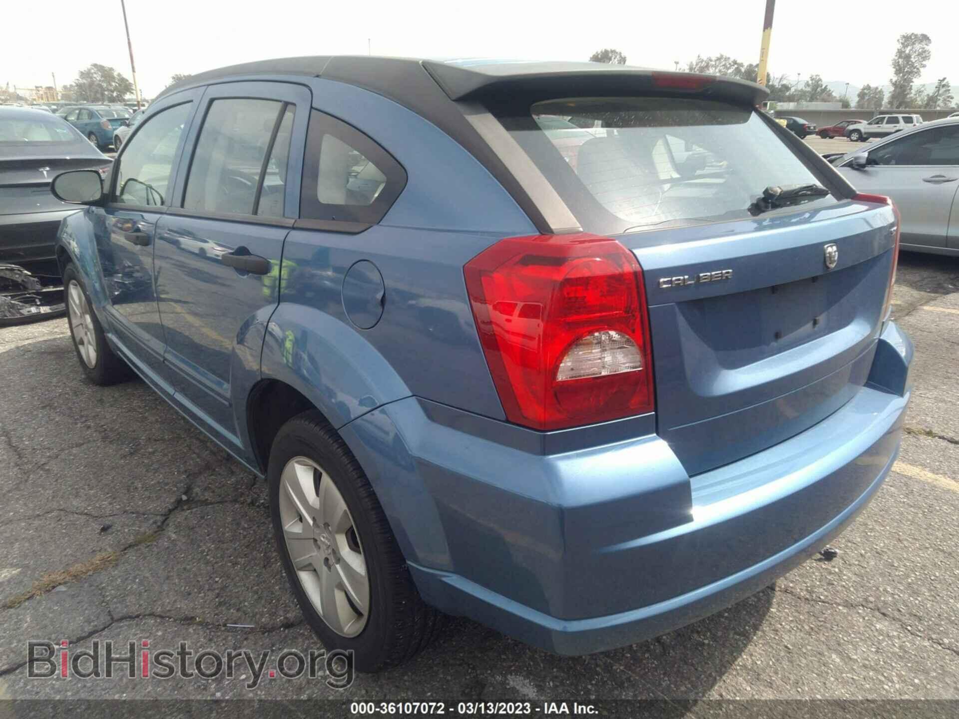 2007 DODGE CALIBER - VIN: 1B3HB48BX7D411145 - Фото 3