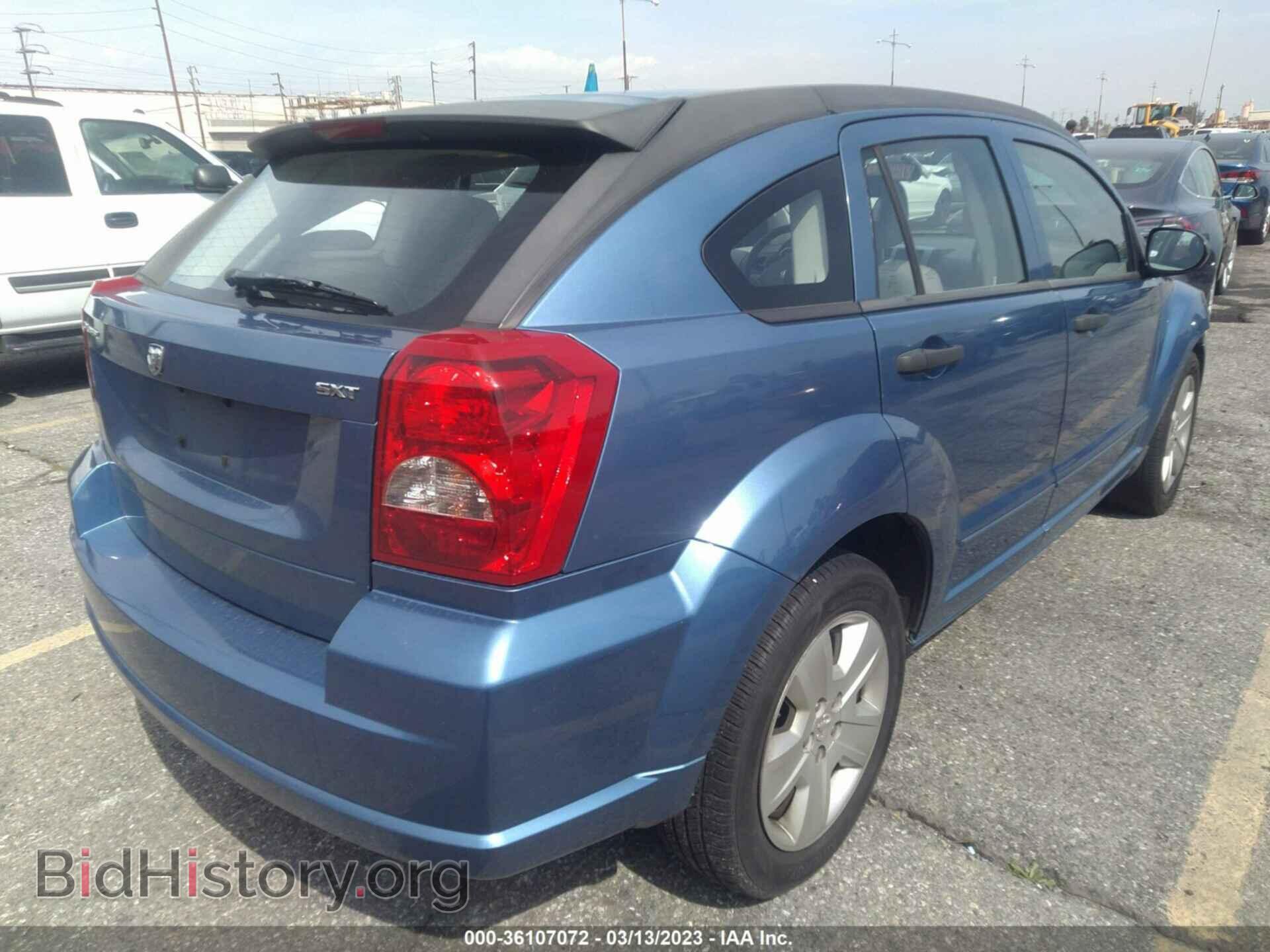 2007 DODGE CALIBER - VIN: 1B3HB48BX7D411145 - Фото 4