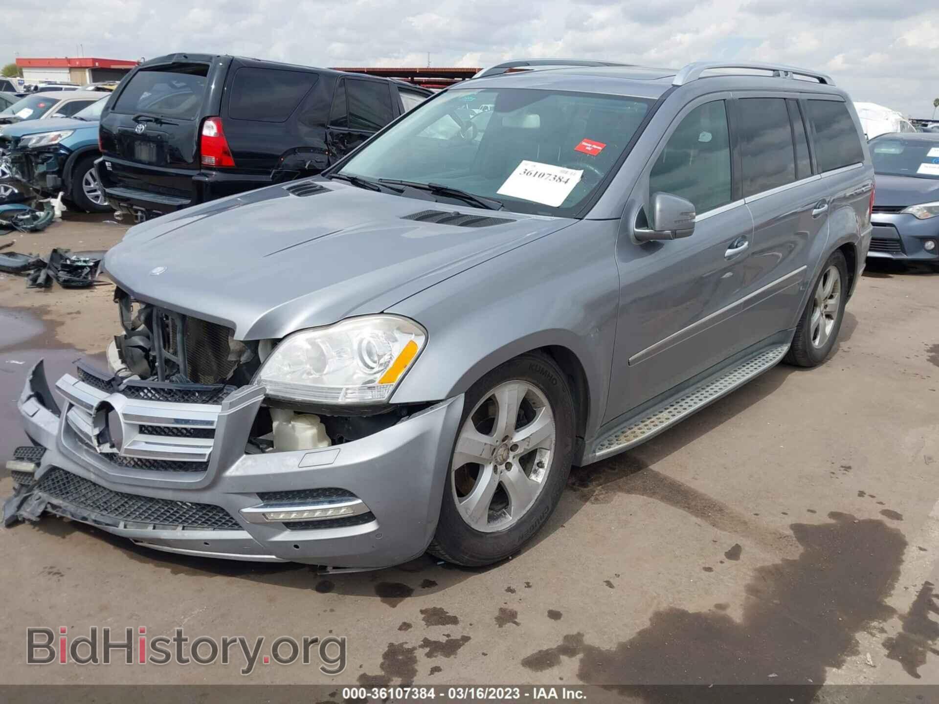 2012 MERCEDES-BENZ GL-CLASS - VIN: 4JGBF7BE8CA766559 - Фото 2
