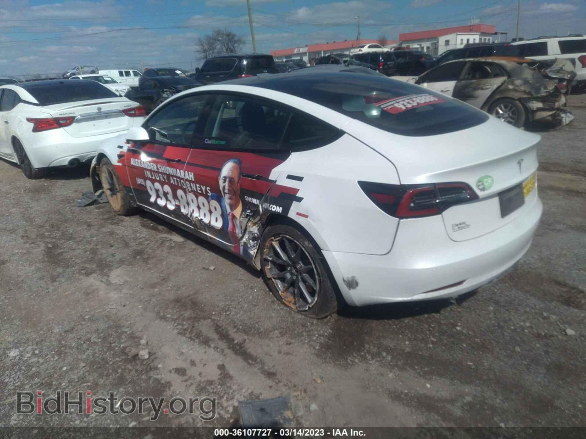 2021 TESLA MODEL 3 - VIN: 5YJ3E1EA3MF919729 - Фото 3
