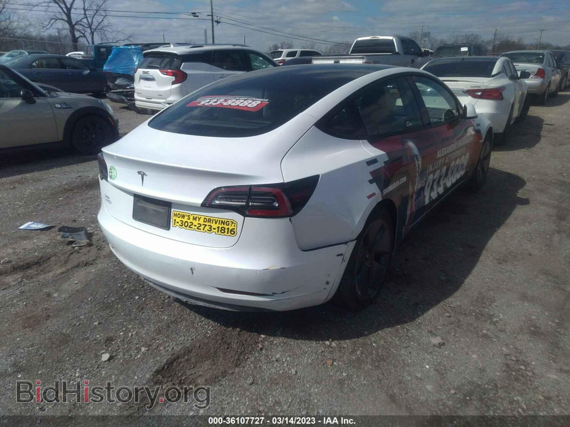 2021 TESLA MODEL 3 - VIN: 5YJ3E1EA3MF919729 - Фото 4
