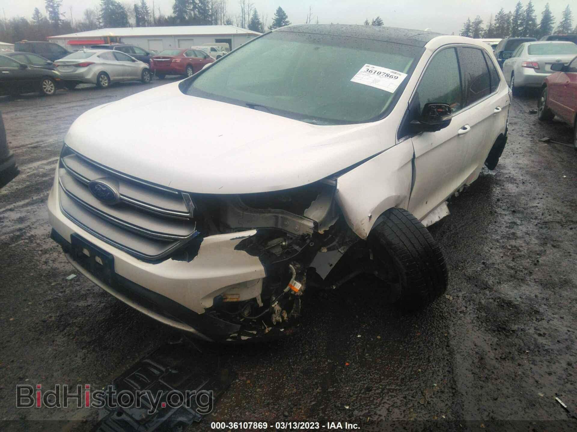 2016 FORD EDGE - VIN: 2FMPK4J85GBB39775 - Фото 2