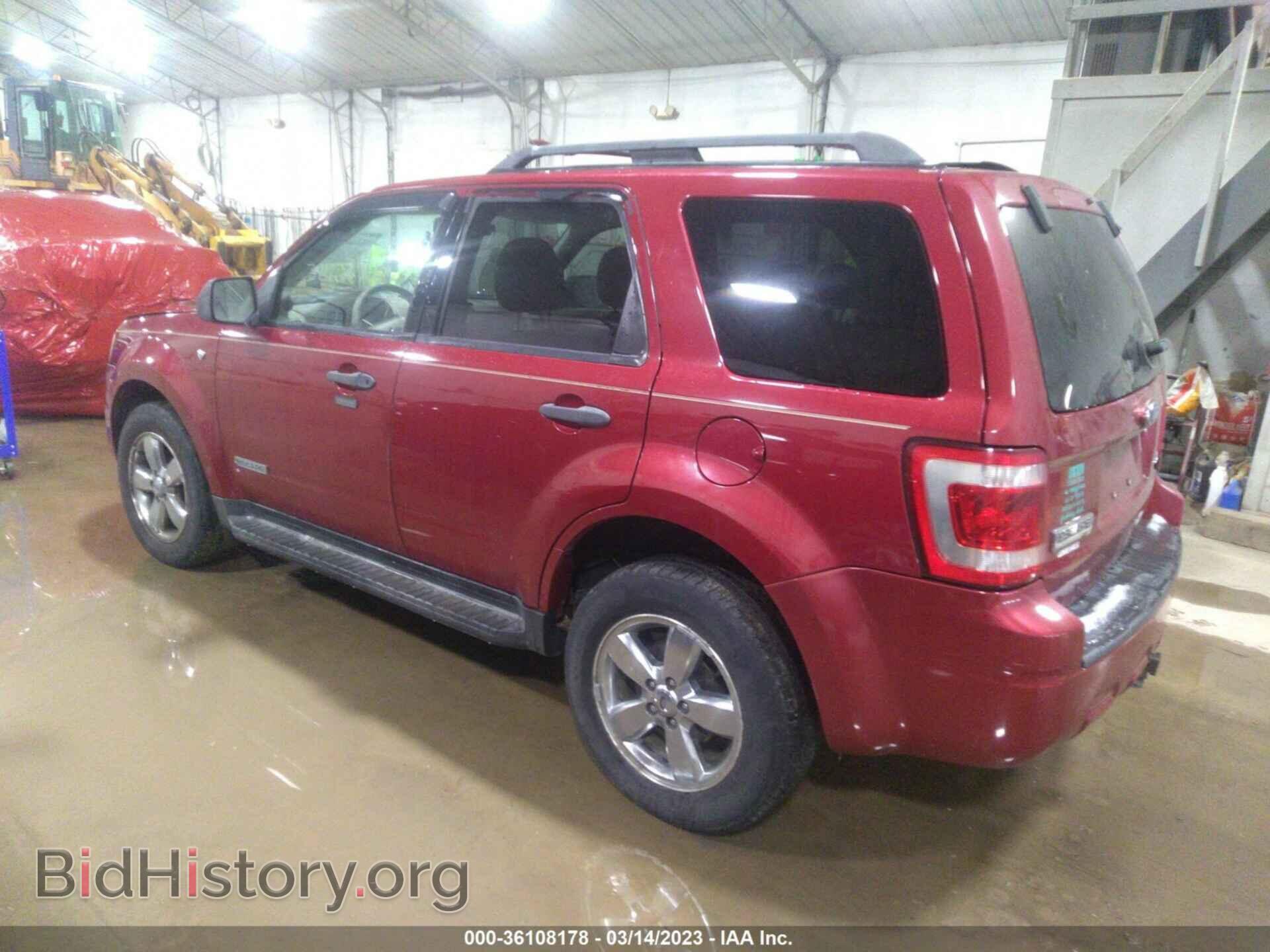 2008 FORD ESCAPE - VIN: 1FMCU93148KB93128 - Фото 3