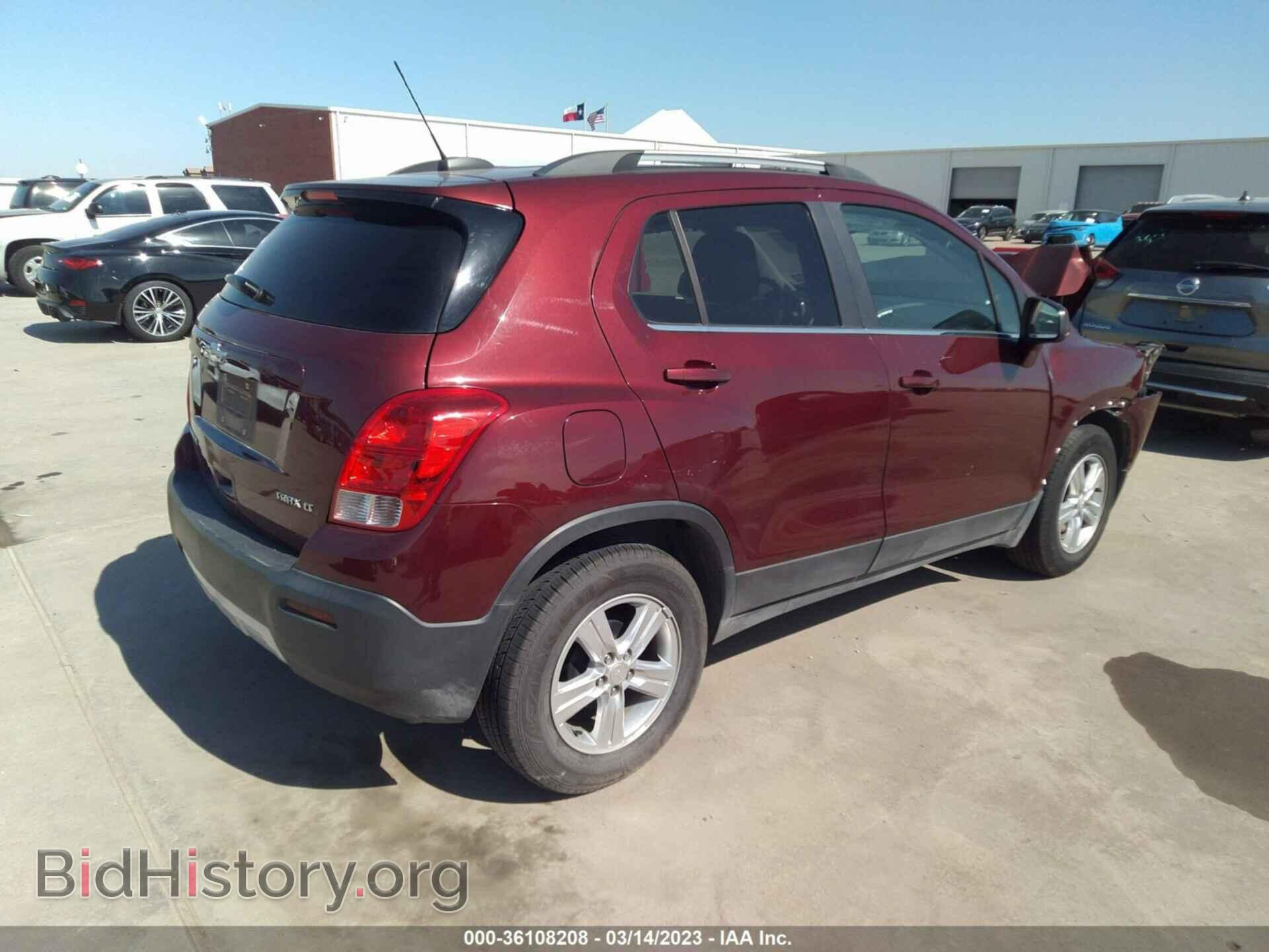 2016 CHEVROLET TRAX - VIN: 3GNCJLSB0GL220236 - Фото 4