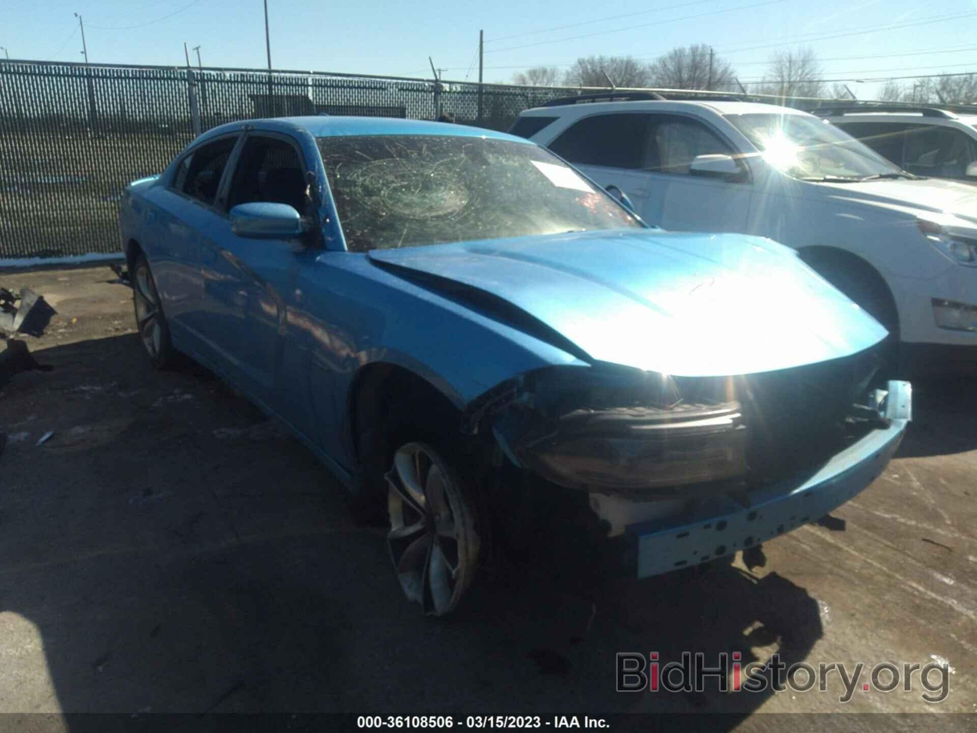Photo 2C3CDXCT3FH918186 - DODGE CHARGER 2015