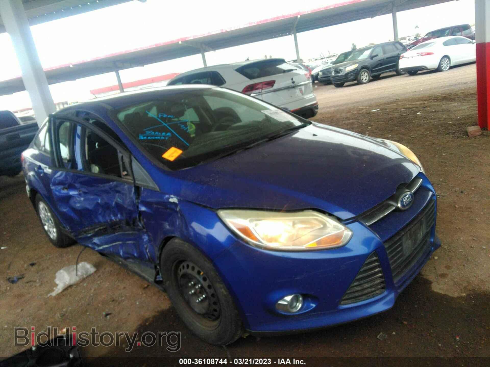 Фотография 1FAHP3F20CL302762 - FORD FOCUS 2012