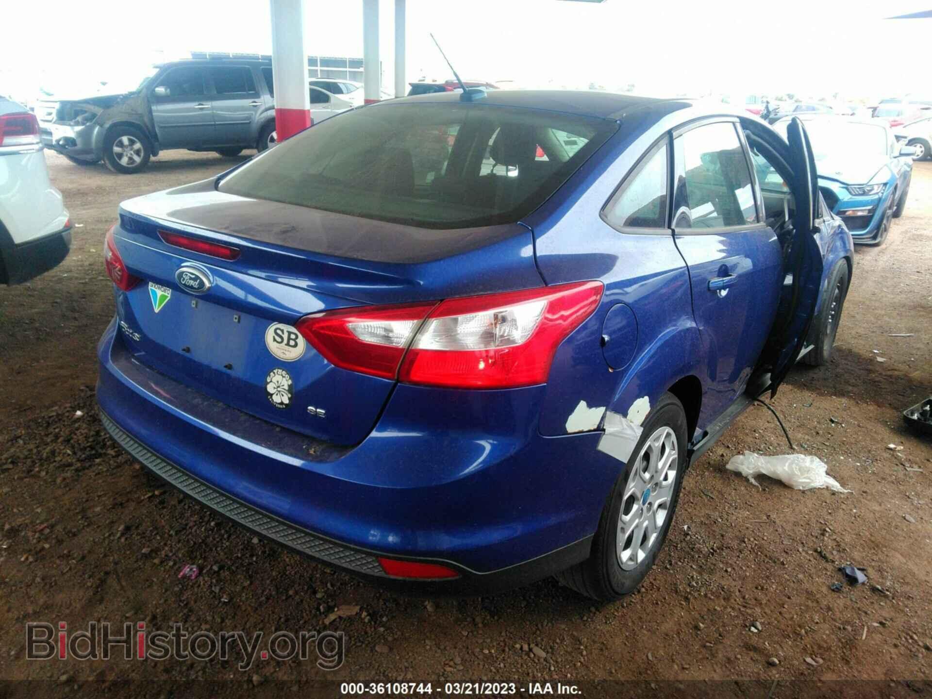 2012 FORD FOCUS - VIN: 1FAHP3F20CL302762 - Фото 4