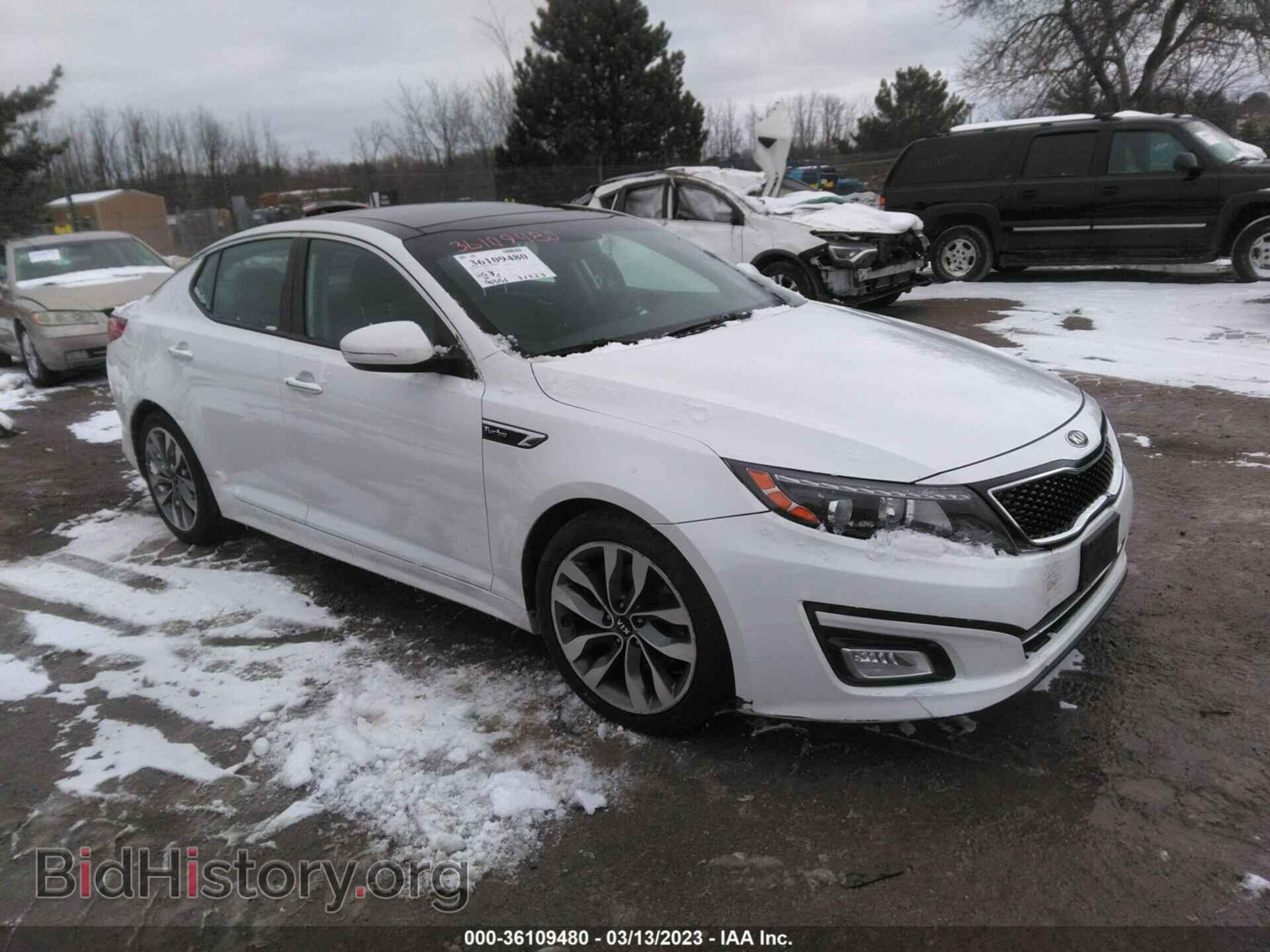 Фотография 5XXGR4A61FG376390 - KIA OPTIMA 2015