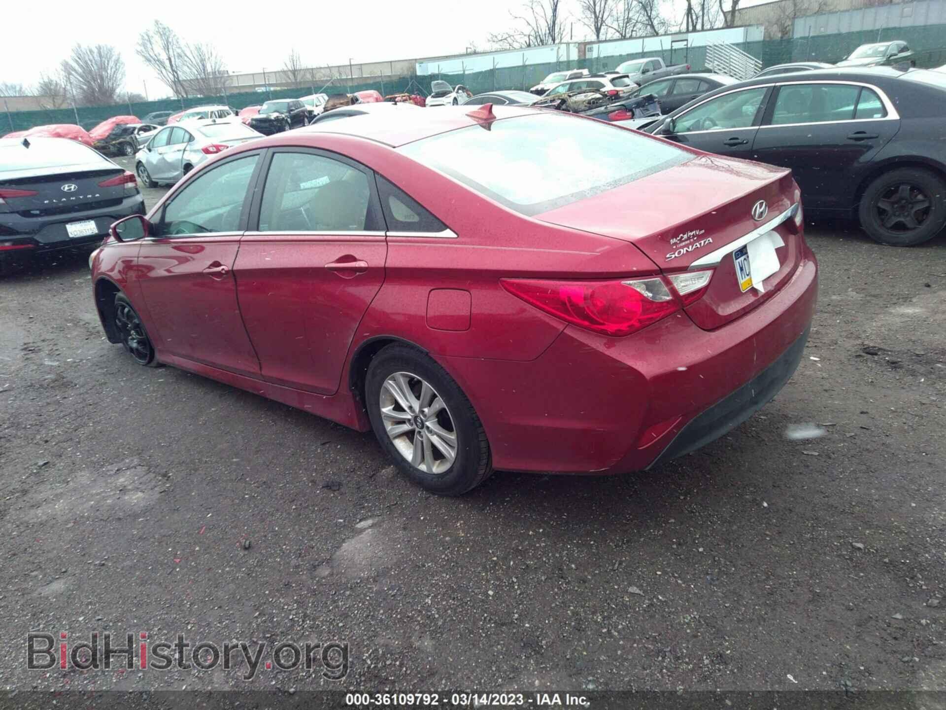 2014 HYUNDAI SONATA - VIN: 5NPEB4AC9EH865155 - Фото 3