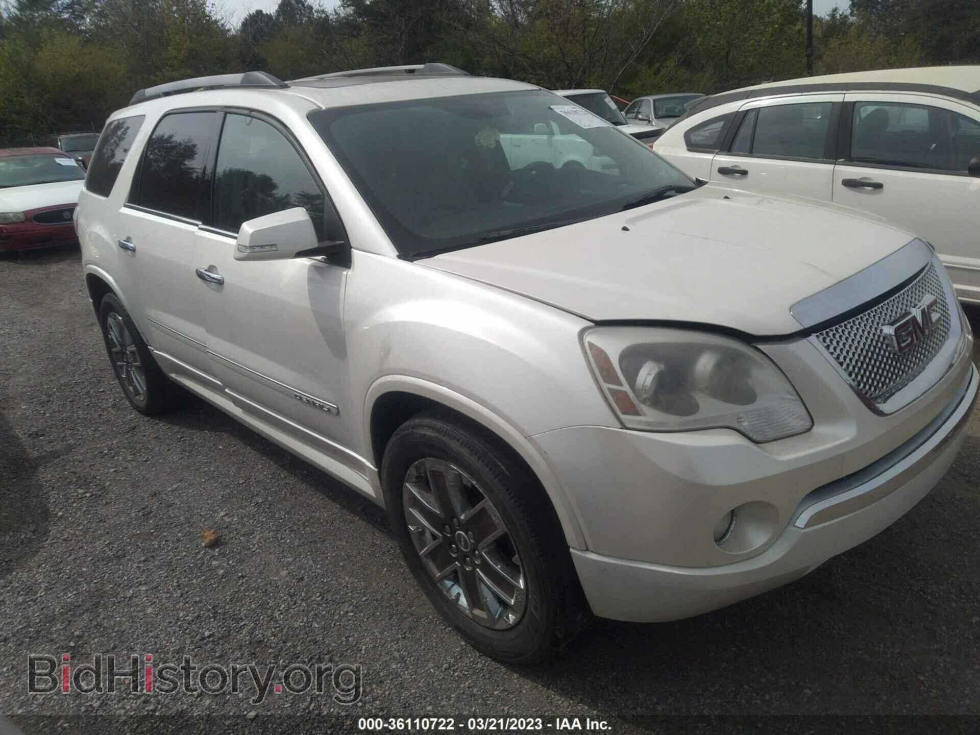 Фотография 1GKKRTEDXBJ329446 - GMC ACADIA 2011