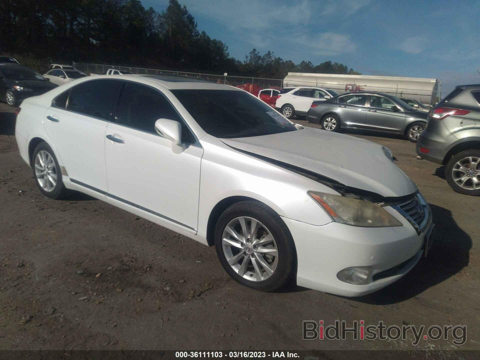 Photo JTHBK1EG4A2403482 - LEXUS ES 350 2010