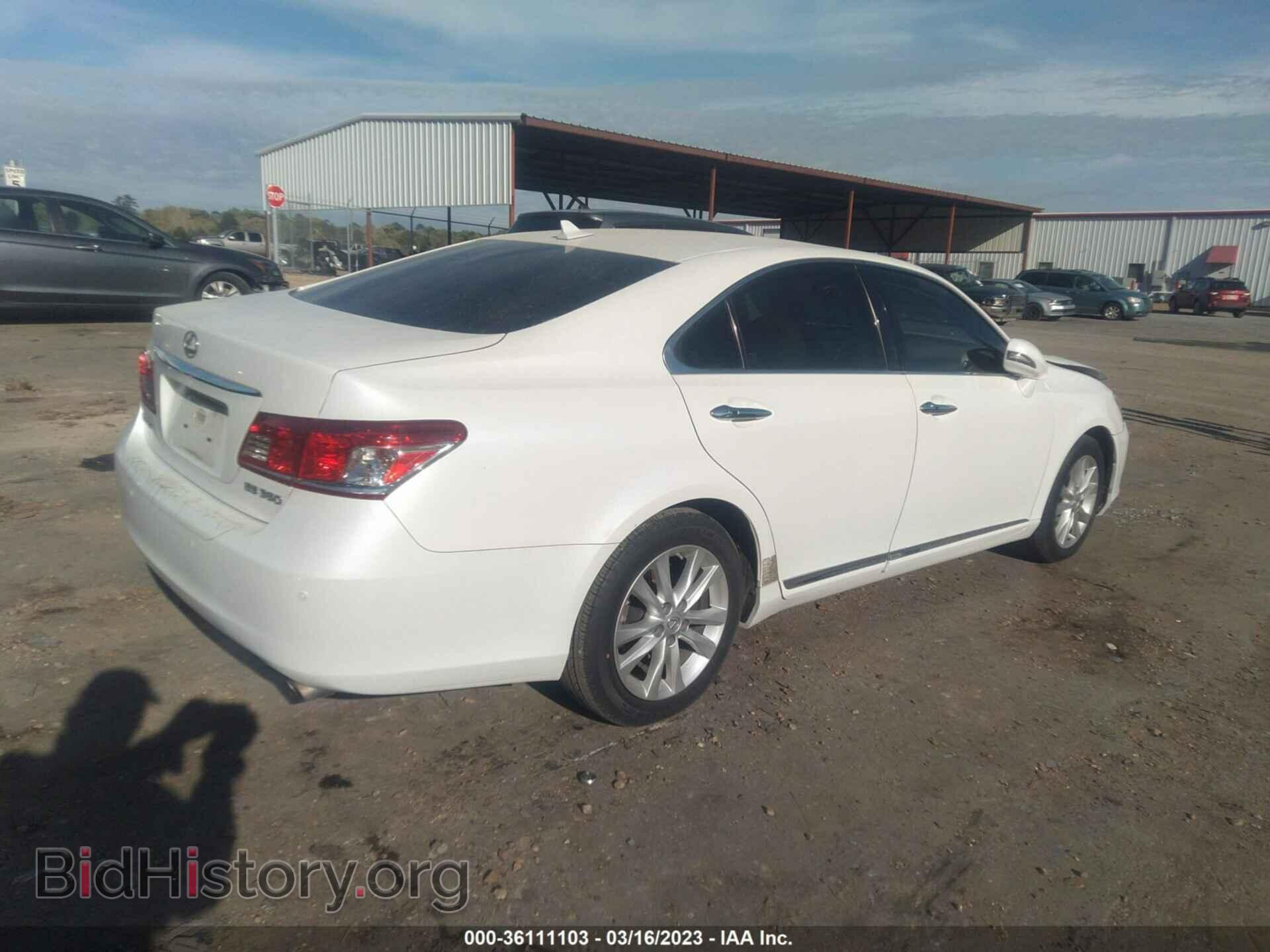 2010 LEXUS ES 350 - VIN: JTHBK1EG4A2403482 - Фото 4