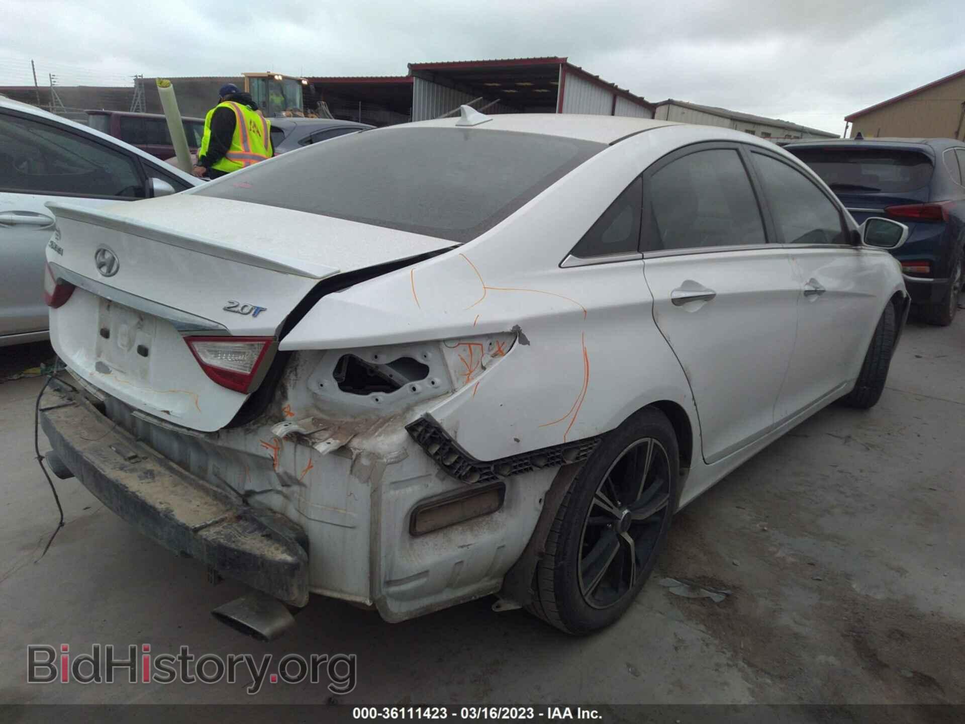 2012 HYUNDAI SONATA - VIN: 5NPEC4AB3CH425272 - Фото 4