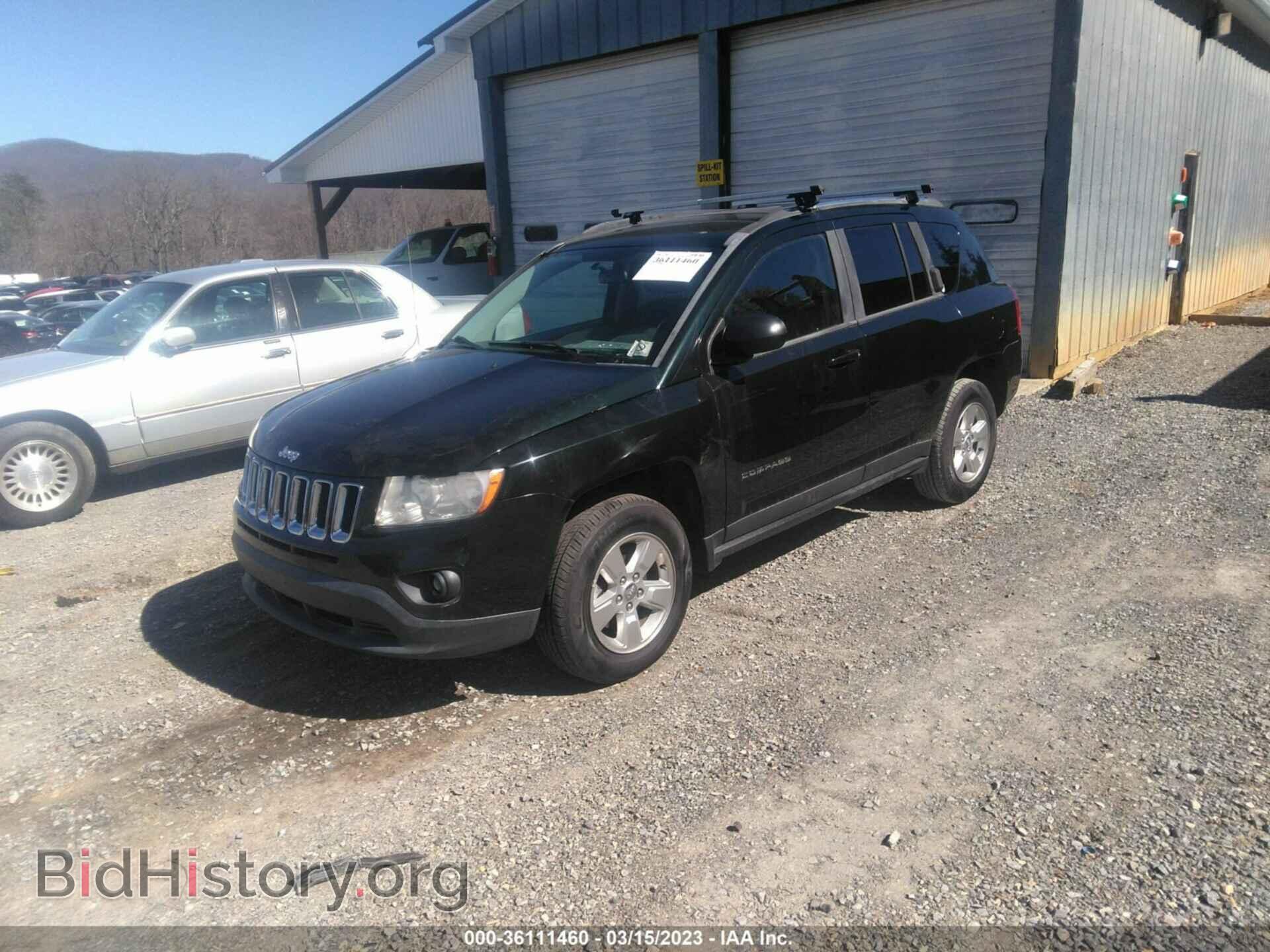 2013 JEEP COMPASS - VIN: 1C4NJCBA3DD244282 - Фото 2