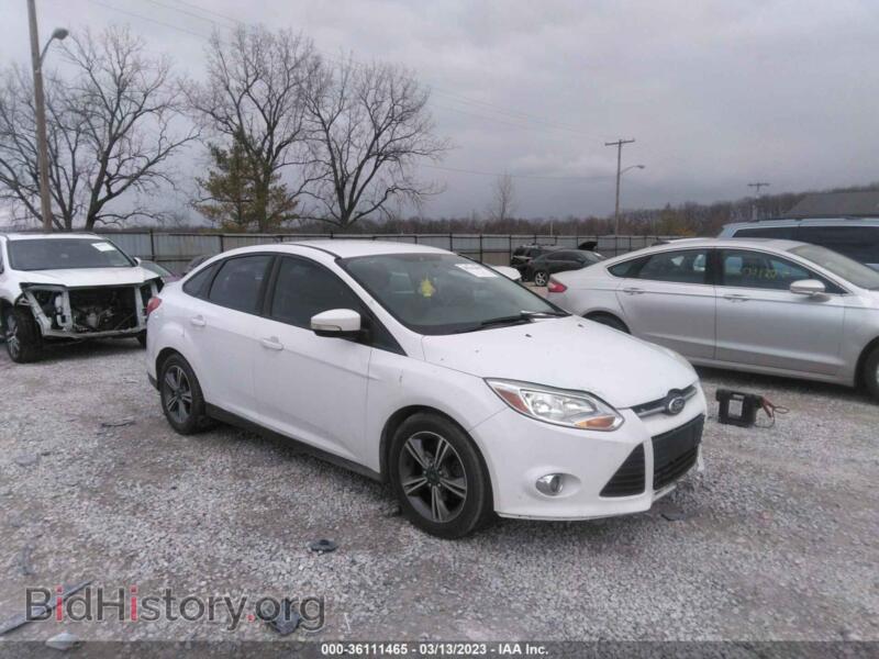 2014 Ford FOCUS SE (VIN 1FADP3F2XEL370195) — photo 1 of 11, IAAI, damage: front end