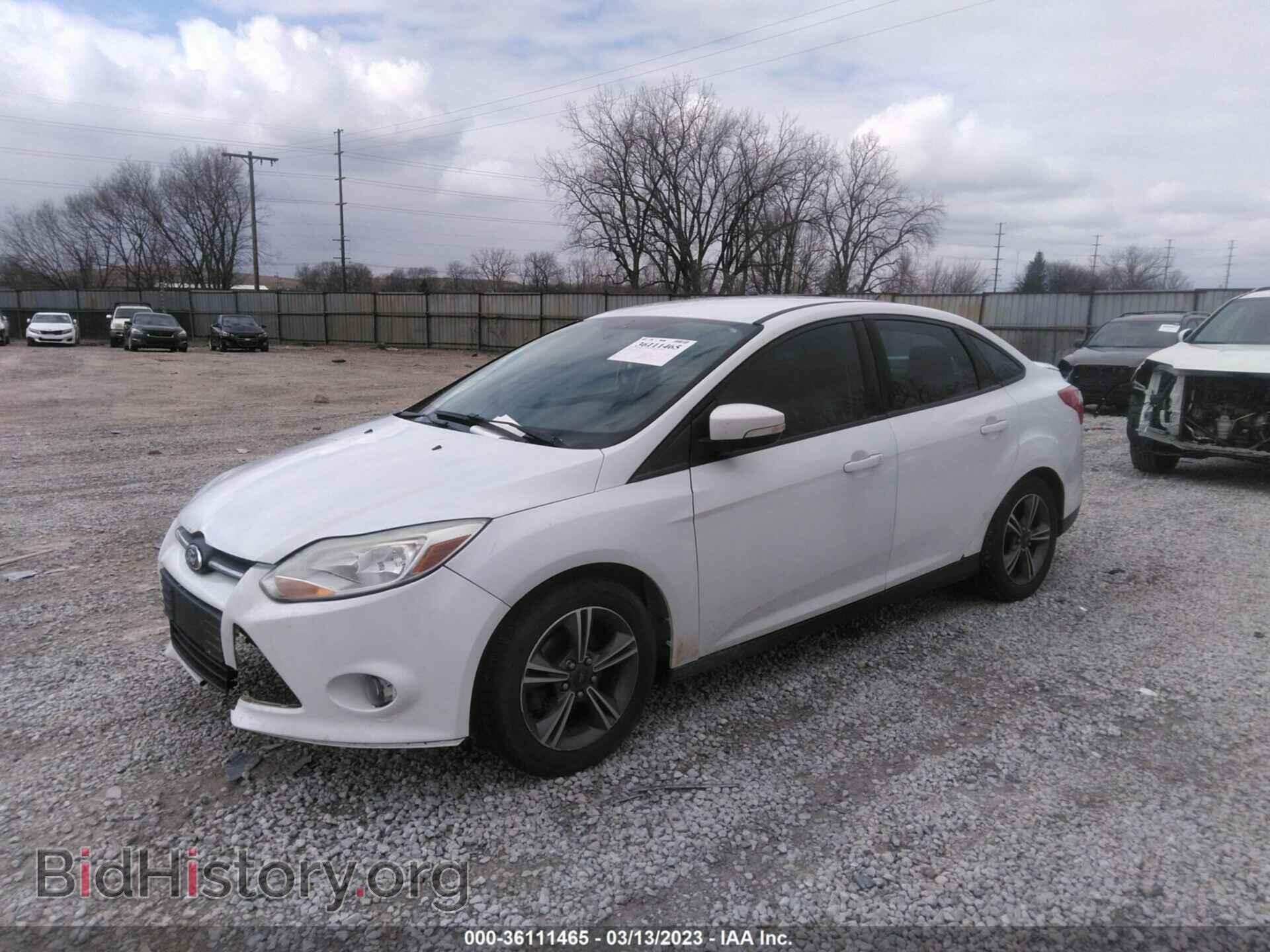2014 FORD FOCUS - VIN: 1FADP3F2XEL370195 - Фото 2