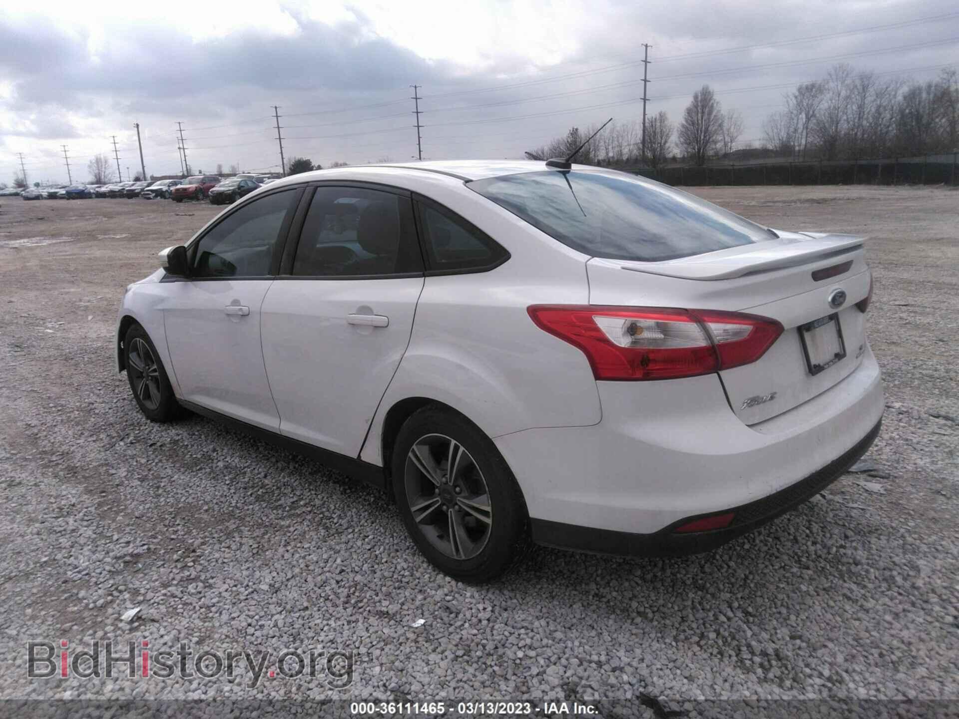 2014 FORD FOCUS - VIN: 1FADP3F2XEL370195 - Фото 3