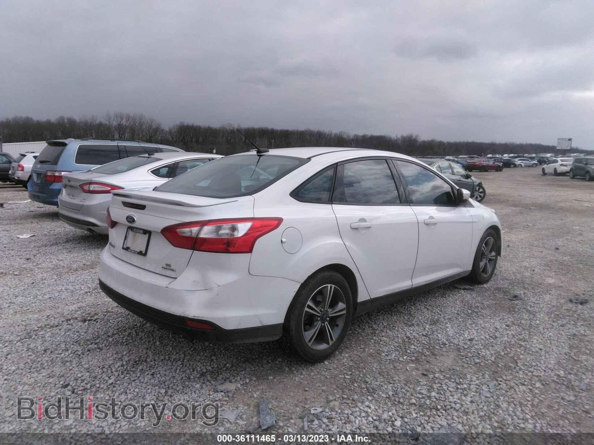 2014 FORD FOCUS - VIN: 1FADP3F2XEL370195 - Фото 4
