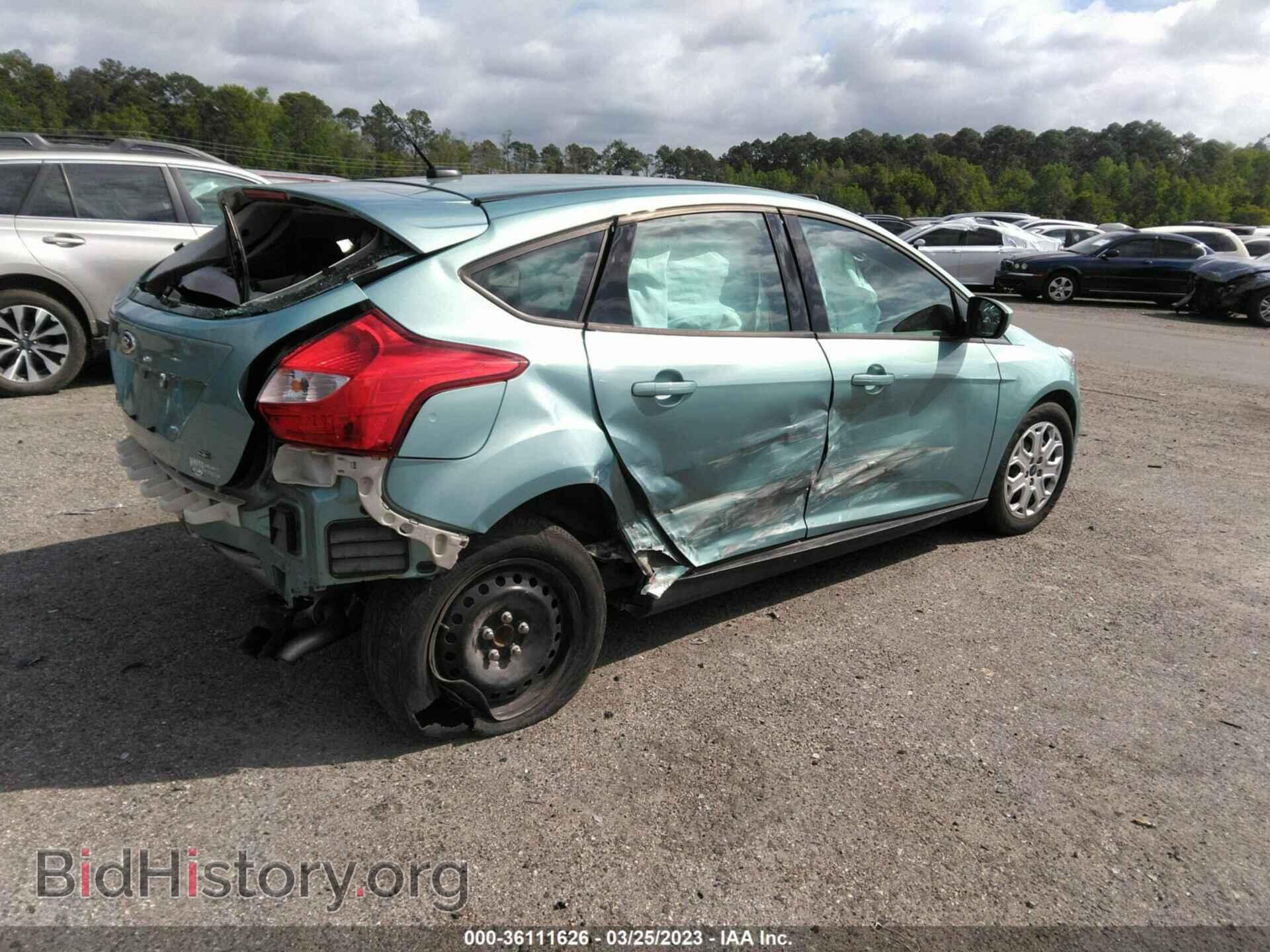 2012 FORD FOCUS - VIN: 1FAHP3K24CL298687 - Фото 4