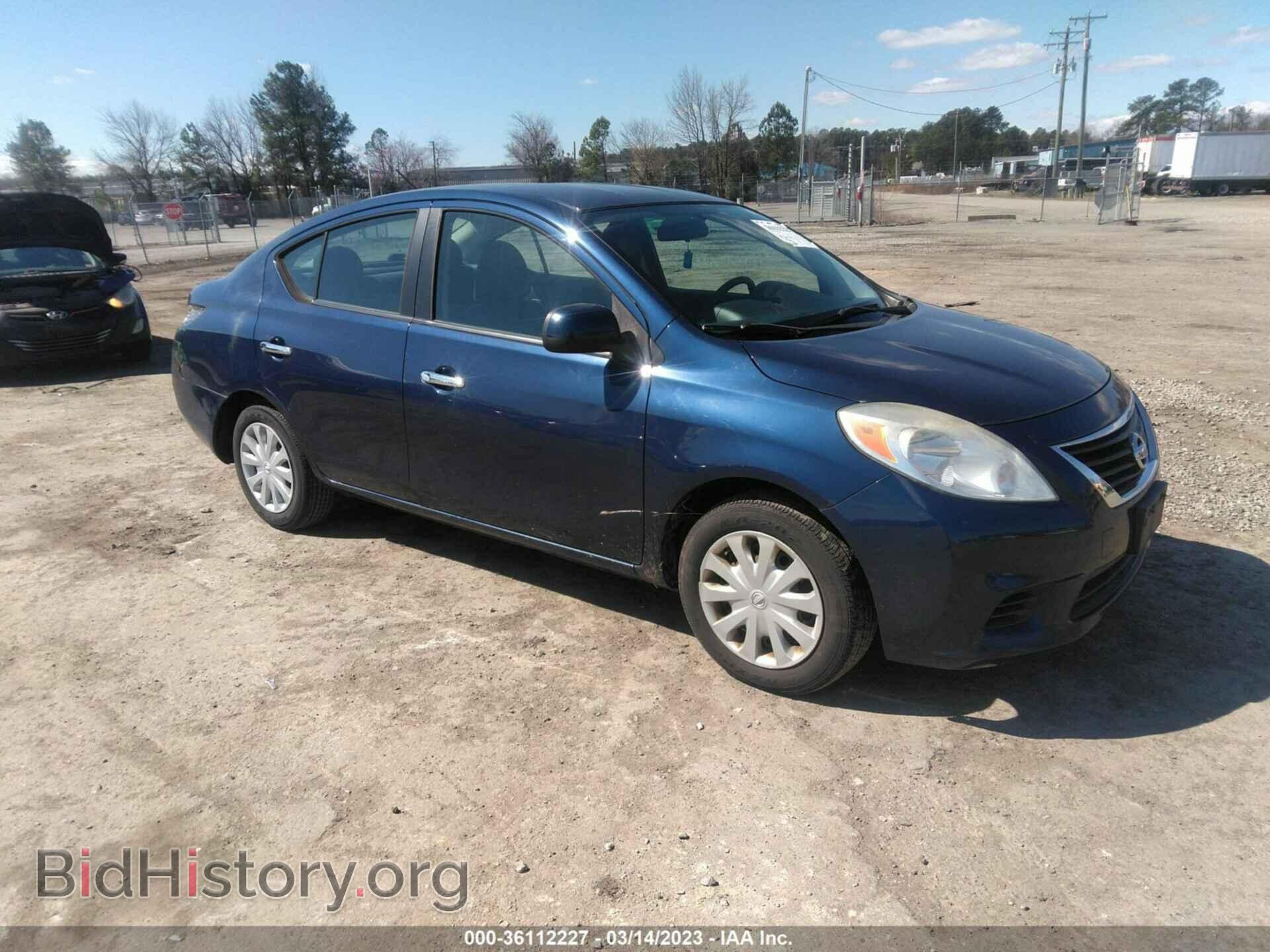 Фотография 3N1CN7AP1CL840592 - NISSAN VERSA 2012