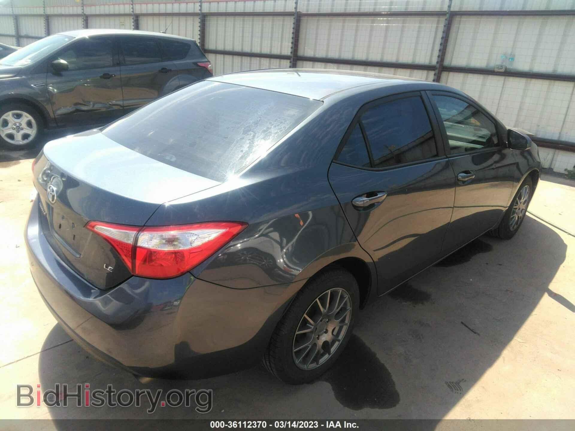 2015 TOYOTA COROLLA - VIN: 2T1BURHE5FC288713 - Фото 4
