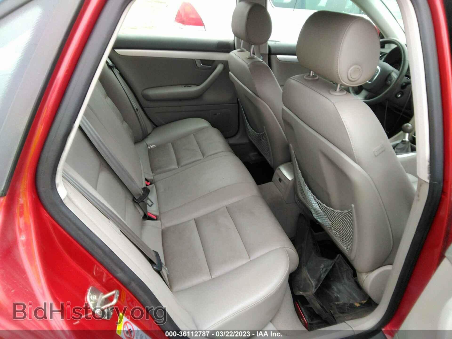 2006 AUDI A4 - VIN: WAUDF98E76A137148 - Фото 8