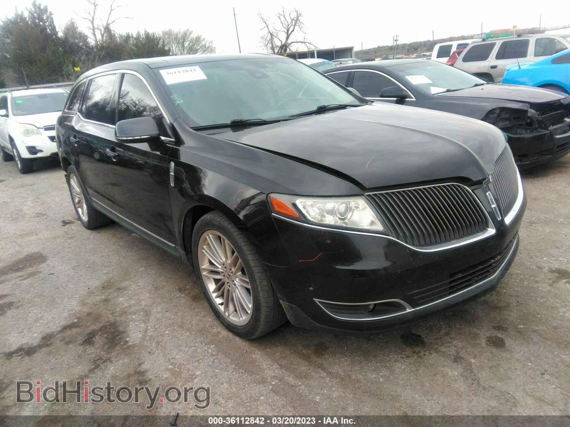 Photo 2LMHJ5AT8DBL51278 - LINCOLN MKT 2013