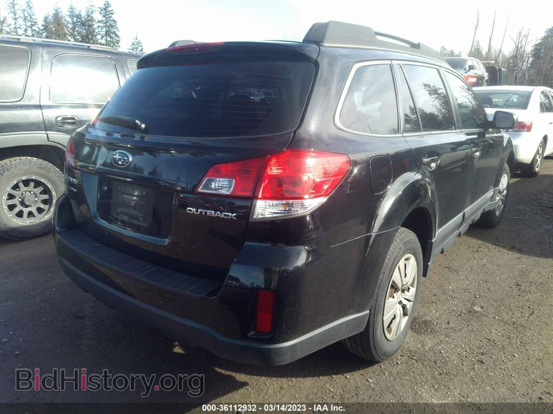 2012 SUBARU OUTBACK - VIN: 4S4BRCACXC3210581 - Фото 4