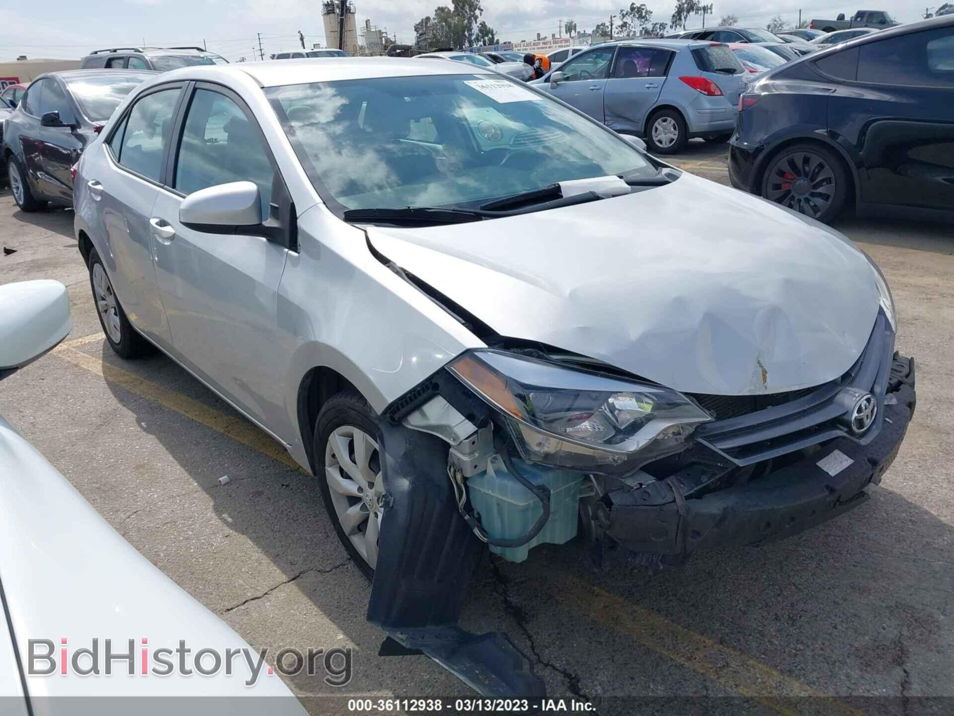 Фотография 5YFBURHE8FP224794 - TOYOTA COROLLA 2015