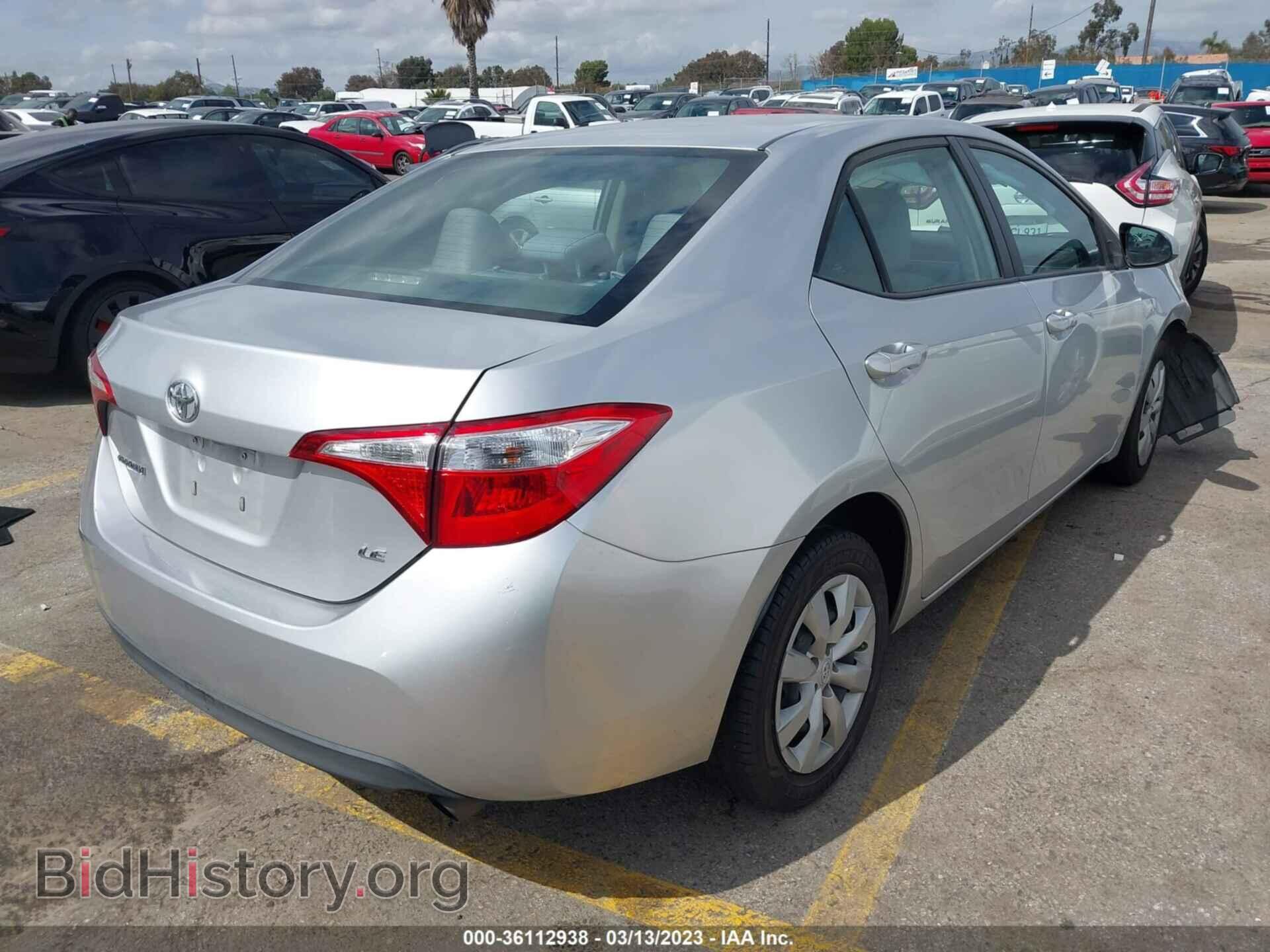 2015 TOYOTA COROLLA - VIN: 5YFBURHE8FP224794 - Фото 4