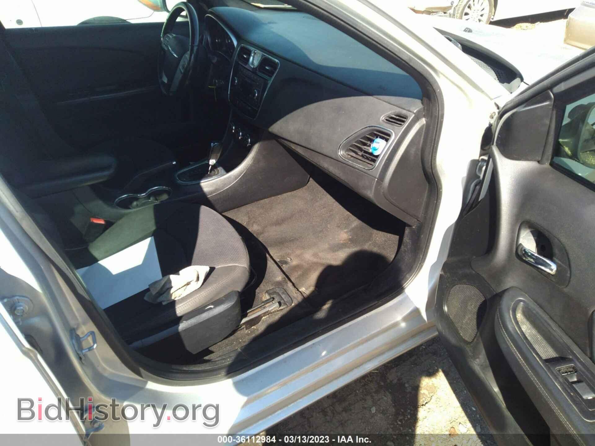 2012 CHRYSLER 200 - VIN: 1C3CCBBB6CN206191 - Фото 5