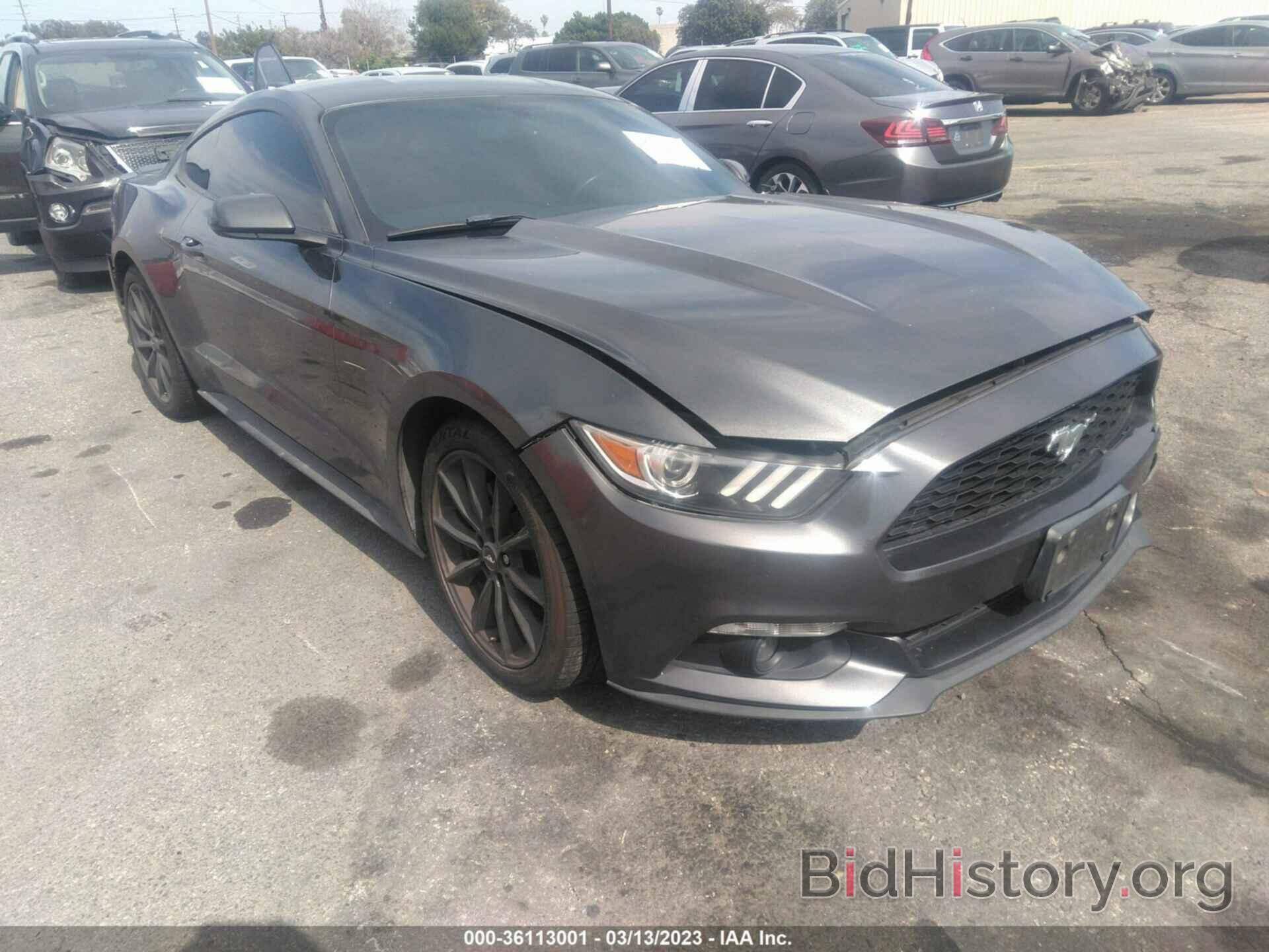 Photo 1FA6P8TH4G5303534 - FORD MUSTANG 2016