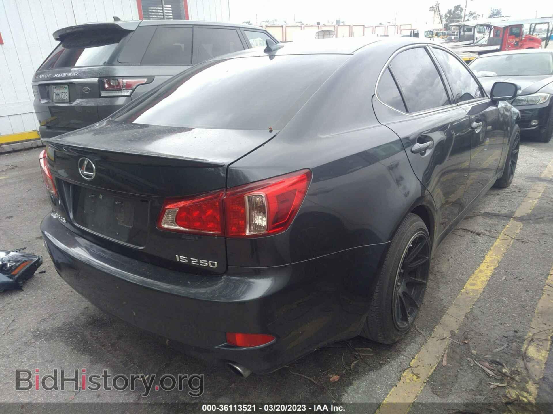 2011 LEXUS IS 250 - VIN: JTHBF5C23B5138654 - Фото 4