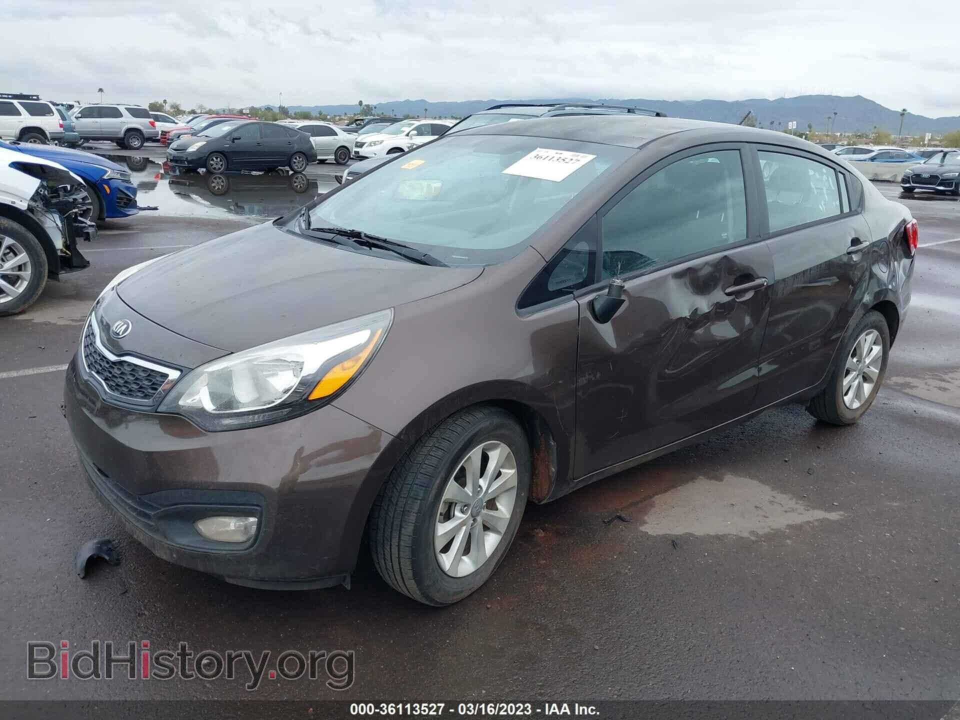 2015 KIA RIO - VIN: KNADN4A32F6445006 - Фото 2